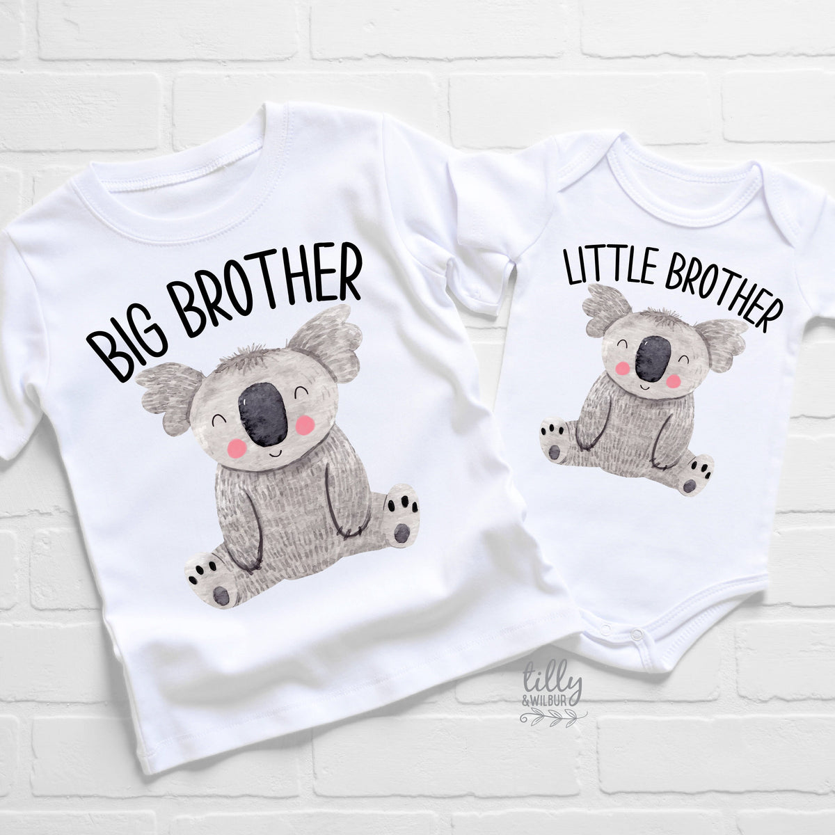 Big Brother Little Brother Set, Matching Brother Outfits, Matchy Matchy Sibling T-Shirts, Big Brother T-Shirt, Little Brother Bodysuit,