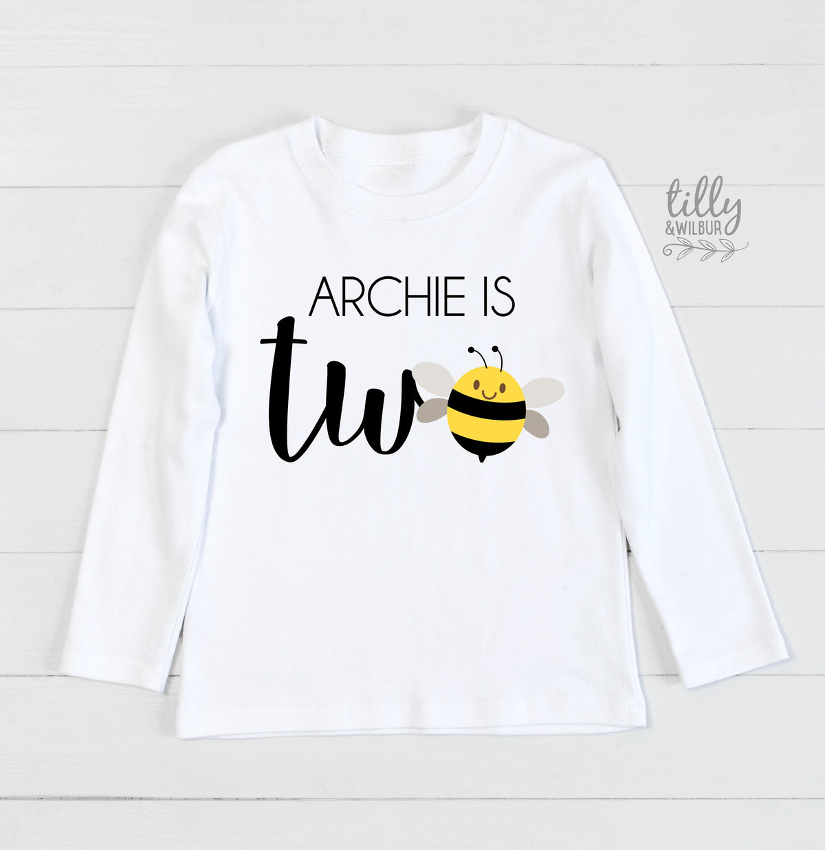 Personalised Two T-Shirt, I Am Two T-Shirt, Bee Party Theme, Bee T-Shirt, 2nd Birthday T-Shirt, 2nd Second Birthday Tee, Two Birthday Gift