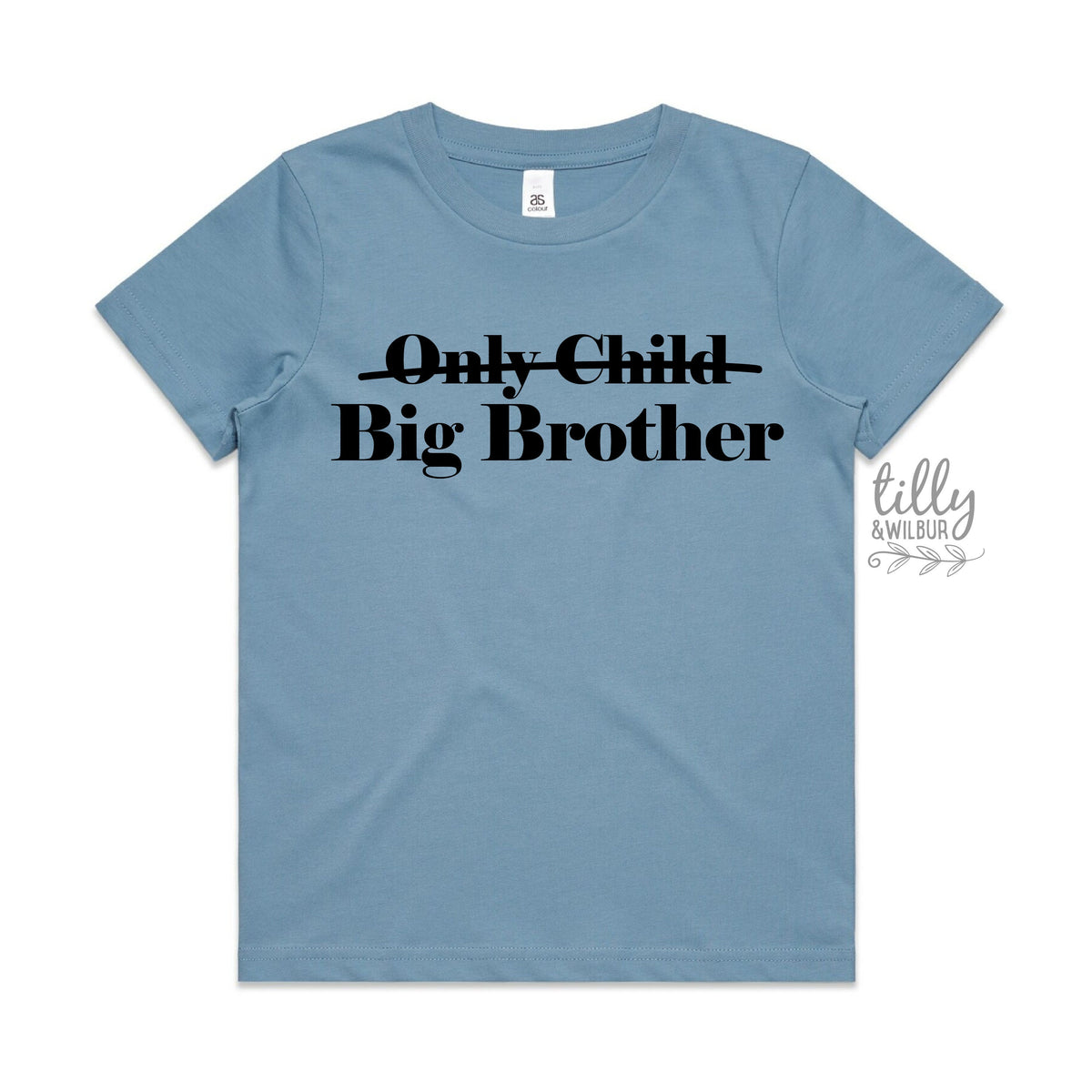 Only Child Big Brother T-Shirt For Boys, Future Big Brother T-Shirt For Boys, Big Brother Announcement Gift, Pregnancy Announcement Shirt