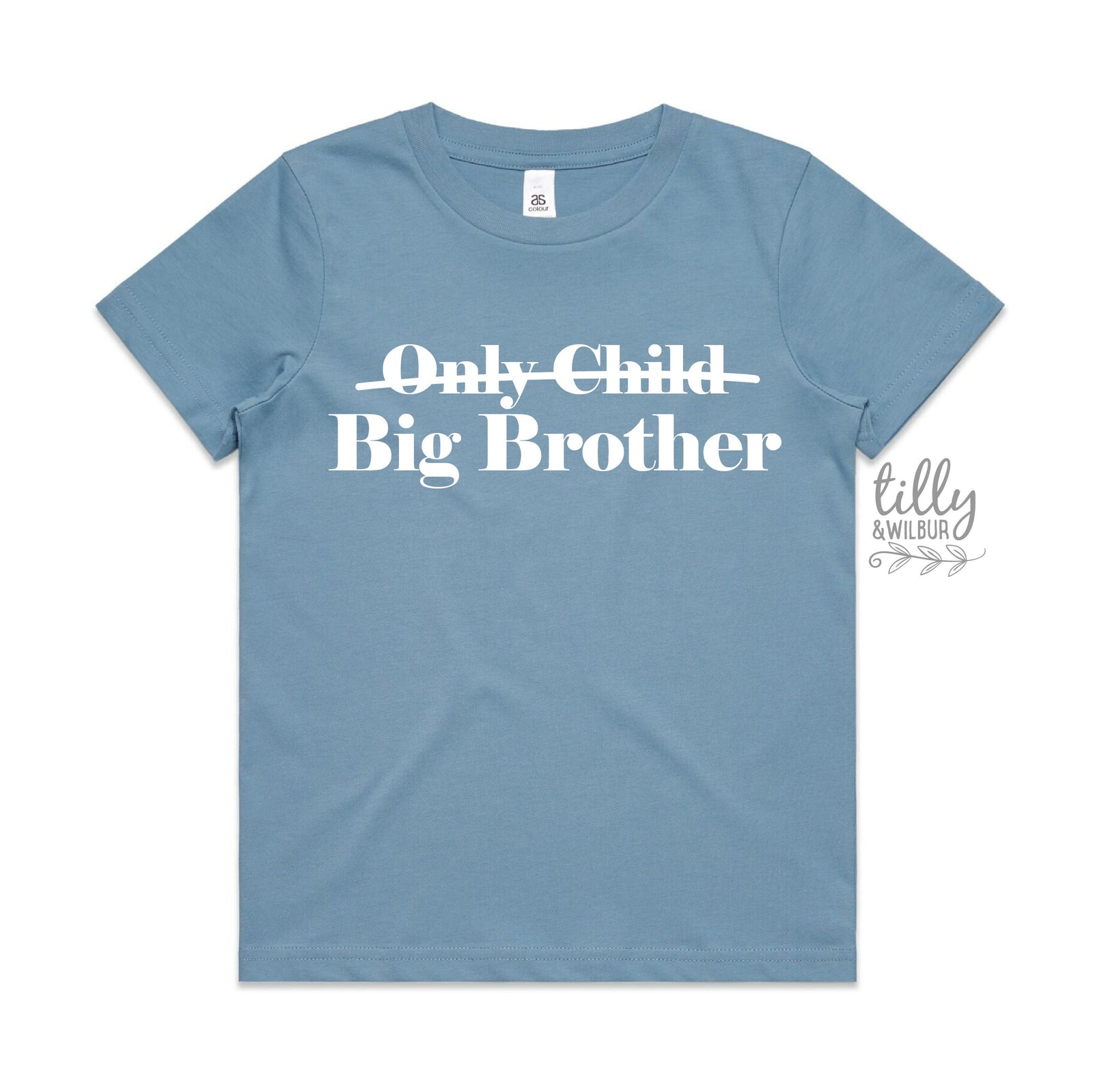 Only Child Big Brother T-Shirt For Boys, Future Big Brother T-Shirt For Boys, Big Brother Announcement Gift, Pregnancy Announcement Shirt