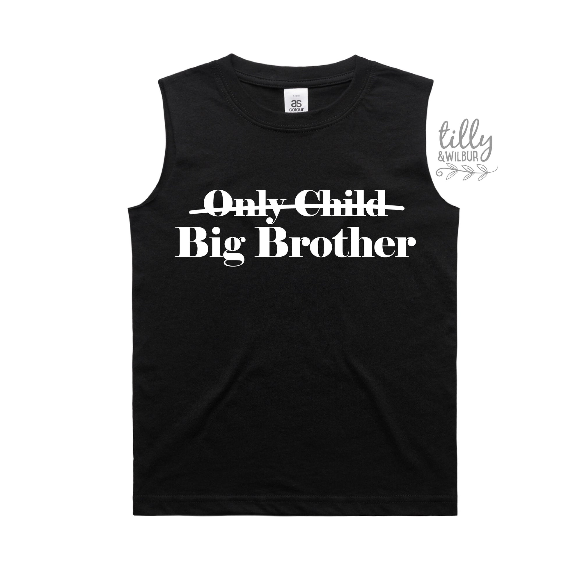 Only Child Big Brother T-Shirt For Boys, Future Big Brother T-Shirt For Boys, Big Brother Announcement Gift, Pregnancy Announcement Shirt