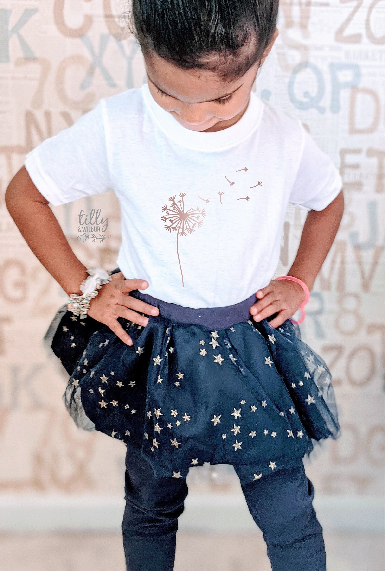 Dandelion T-Shirt, Dandelion Seeds T-Shirt, Dandelion Graphic Shirt, Girl's T-Shirt, Graphic Dandelion, Nature T-Shirt, Make A Wish T-Shirt