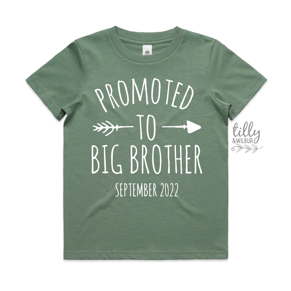 Promoted To Big Brother T-Shirt For Boys, Personalised Due Date, Big Brother Shirt, I&amp;#39;m Going To Be A Big Brother, Pregnancy Announcement