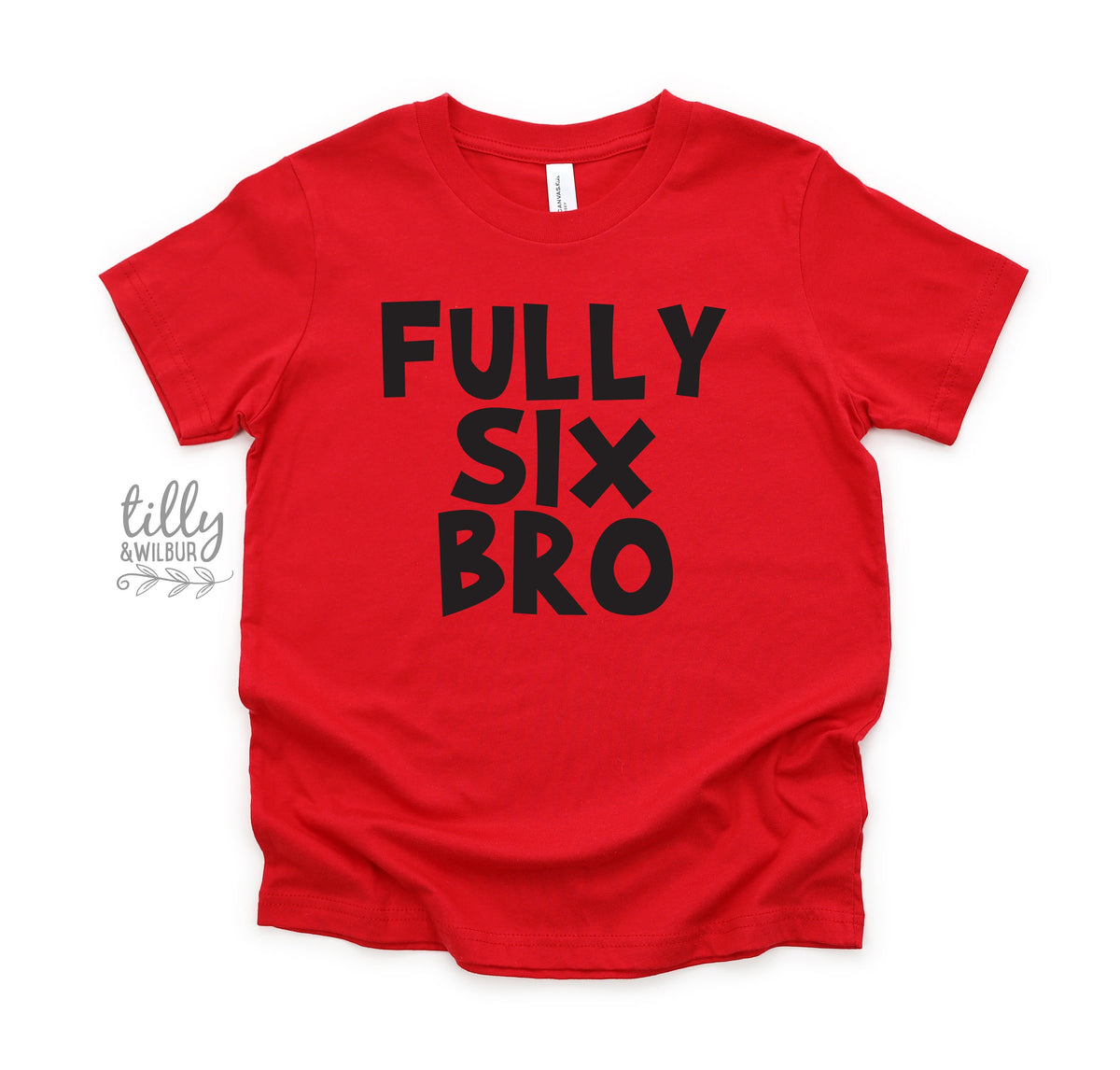 Fully Six Bro T-Shirt, Fully 6 Bro T-Shirt, Six Year Old Birthday Boy Outfit, 6th Birthday, Six Birthday, 6th Birthday, Birthday Boy, Boy 6