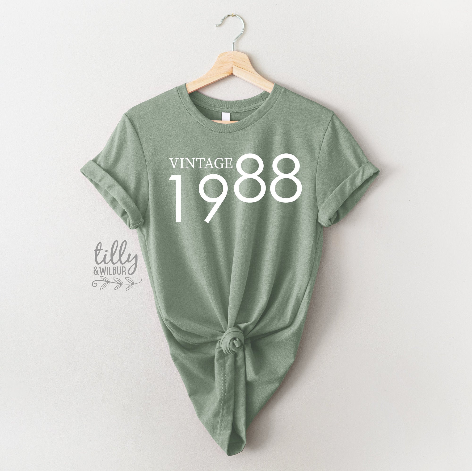 Vintage Birthday T-Shirt With Personalised Year, Limited Edition Birthday T-Shirt, Limited Edition T-Shirt, Personalised Birthday T-Shirt