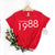 Vintage Birthday T-Shirt With Personalised Year, Limited Edition Birthday T-Shirt, Limited Edition T-Shirt, Personalised Birthday T-Shirt