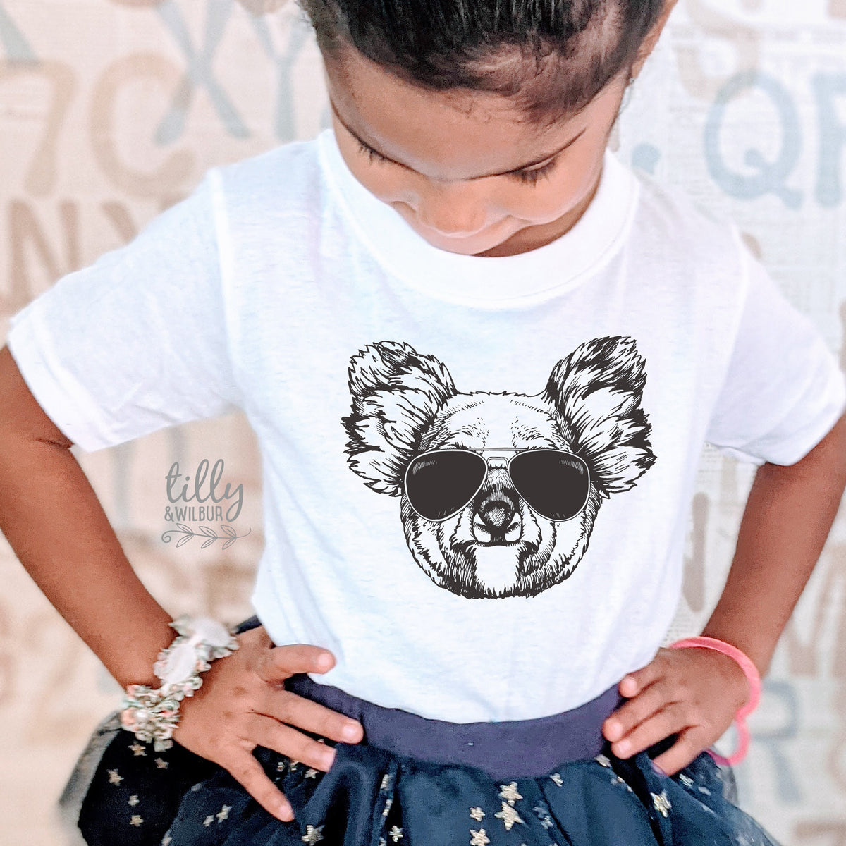 Koala In Sunglasses T-Shirt, Australian Gift, Australiana Gift, Koala Gift, Aussie Overseas Gift, Overseas Gift, Girl&amp;#39;s Koala T-Shirt, Kid&amp;#39;s