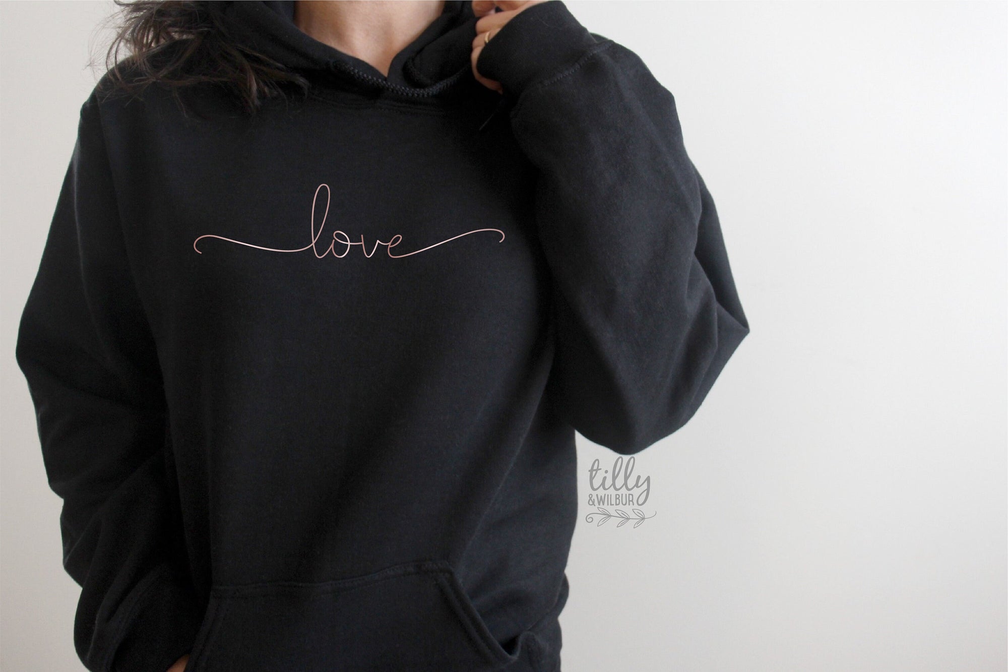 Love Hoodie, Valentine&#39;s Day Sweatshirt, Wife Gift, Girlfriend Gift, Valentine&#39;s Day T-Shirt, Valentine&#39;s Day Gift, Love Heart, Gift For Her