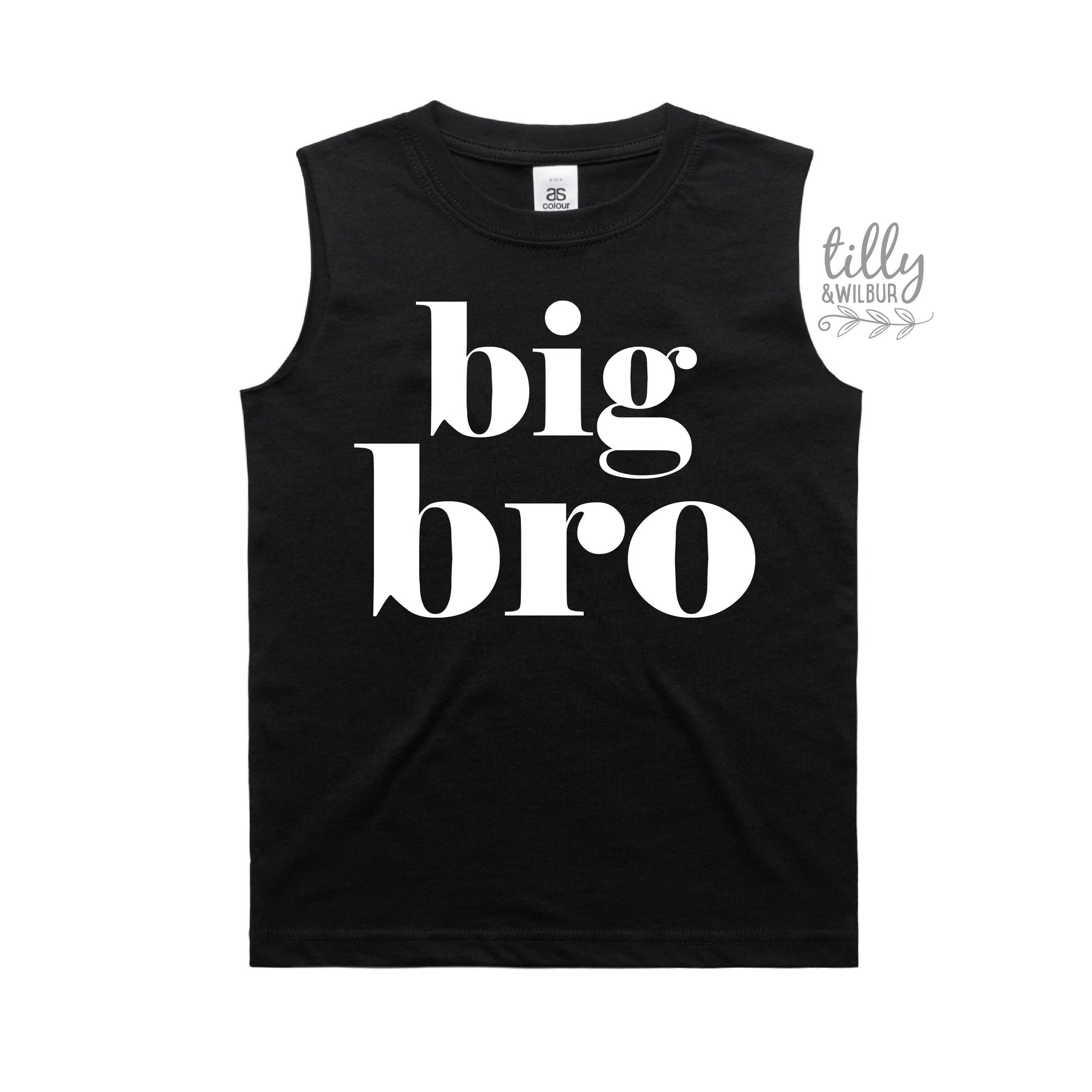 Big Bro Singlet, Promoted To Big Brother Tank, Big Brother Shirt, I'm Going To Be A Big Brother, Pregnancy Announcement, Big Bro Shirt Gift