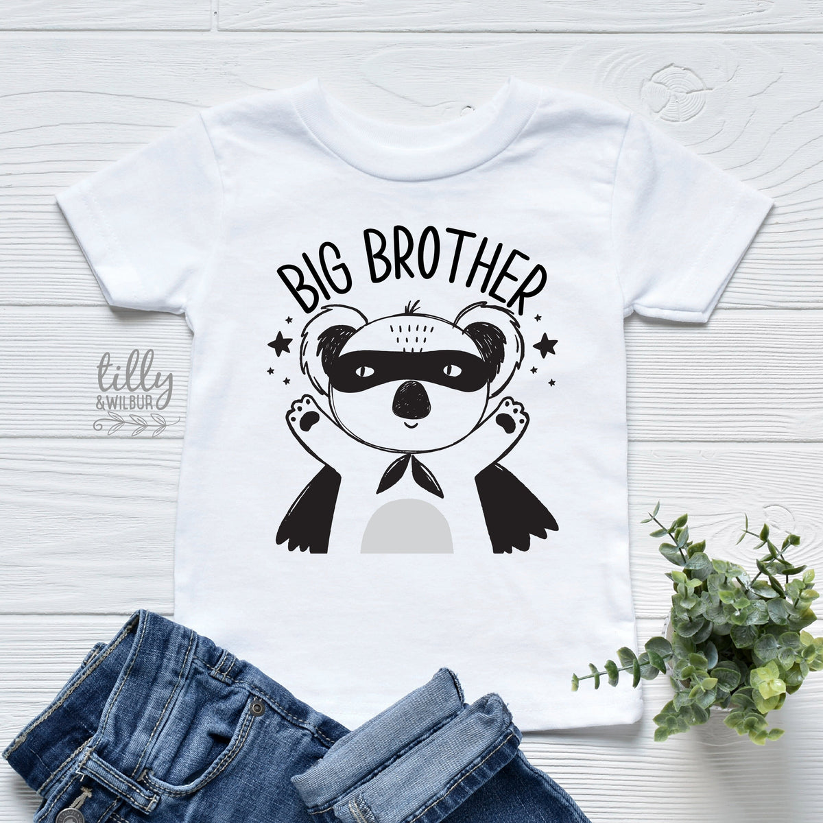 Big Brother T-Shirt, Promoted To Big Brother T-Shirt, Big Brother Shirt, I&amp;#39;m Going To Be A Big Brother, Pregnancy Announcement, Koala Design