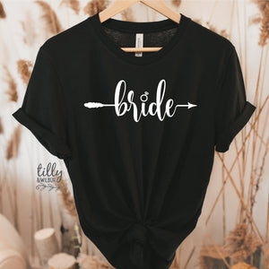 Bride Women's T-Shirt, Wedding Gift, Wedding Party, Bridal Party, Newlywed, His and Hers, Bride T-Shirt, Hens Night, Bride-To-Be, Bride Tee