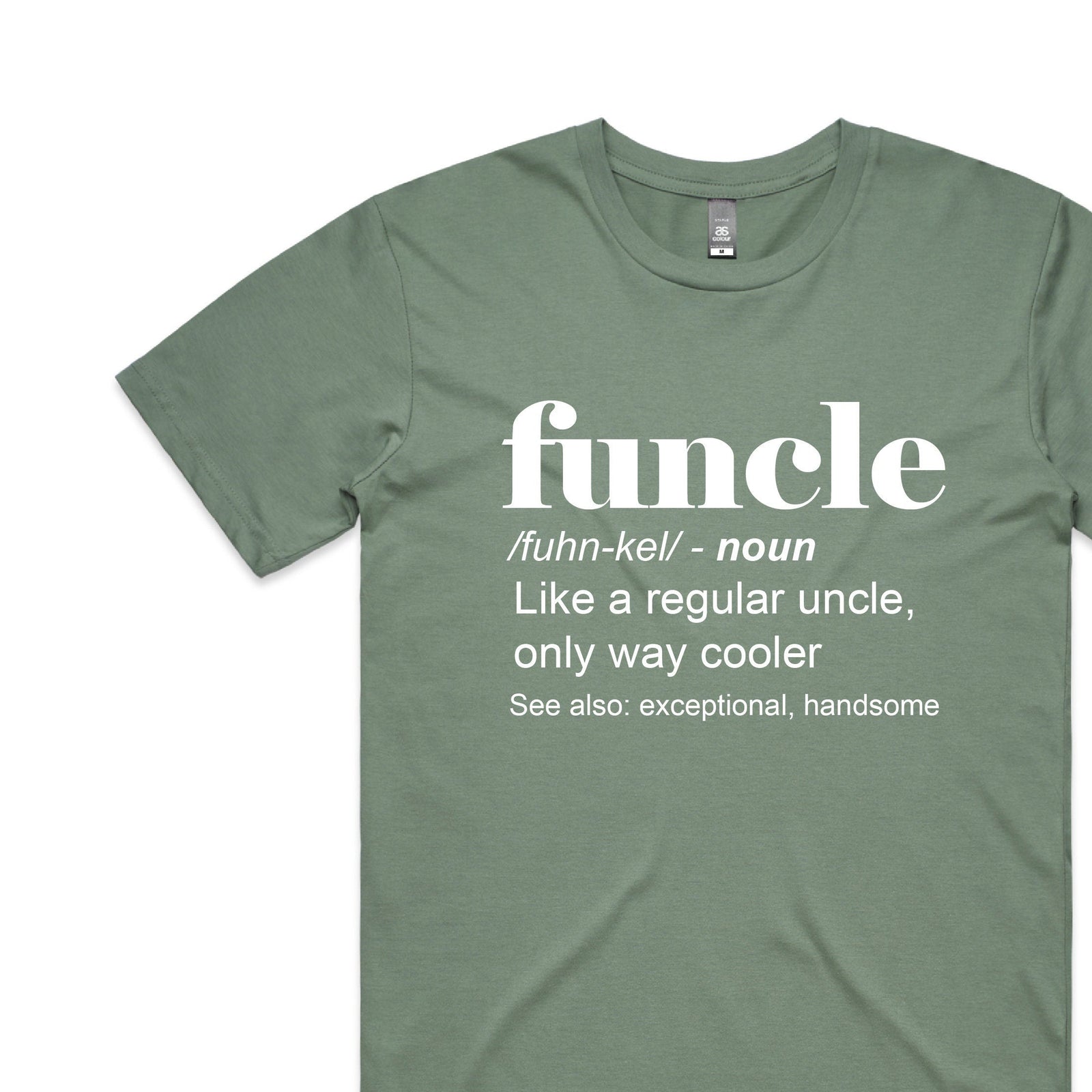 Uncle T-Shirt, Funcle Just Like A Normal Uncle Only Way Cooler, Funny Uncle Gift, Uncle Christmas Shirt, New Uncle Gift, Funny Uncle Tee