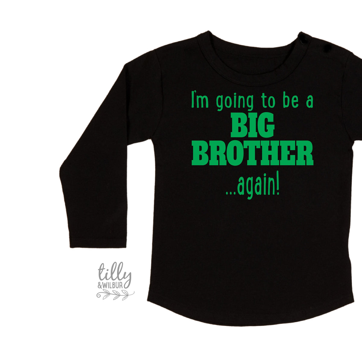I&#39;m Going To Be A Big Brother... Again! Big Brother Again T-Shirt, Big Brother T-Shirt, Pregnancy Announcement, Sibling Shirt, Brother Tee