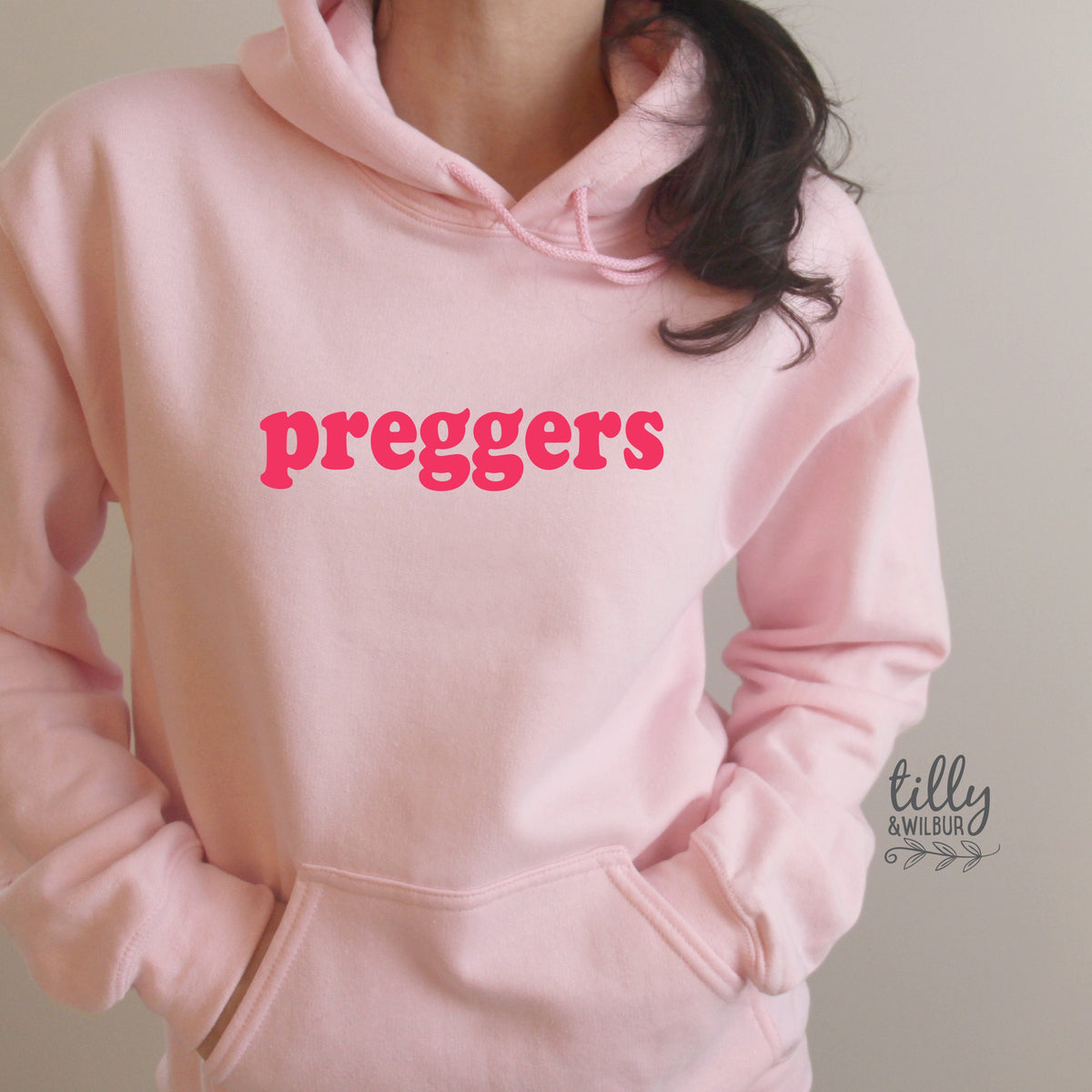 Preggers Hoodie, Pregnancy Announcement Jumper, Pregnancy Announcement T-Shirt, We're Having A Baby, Announcement Tee, I'm Pregnant T-Shirt