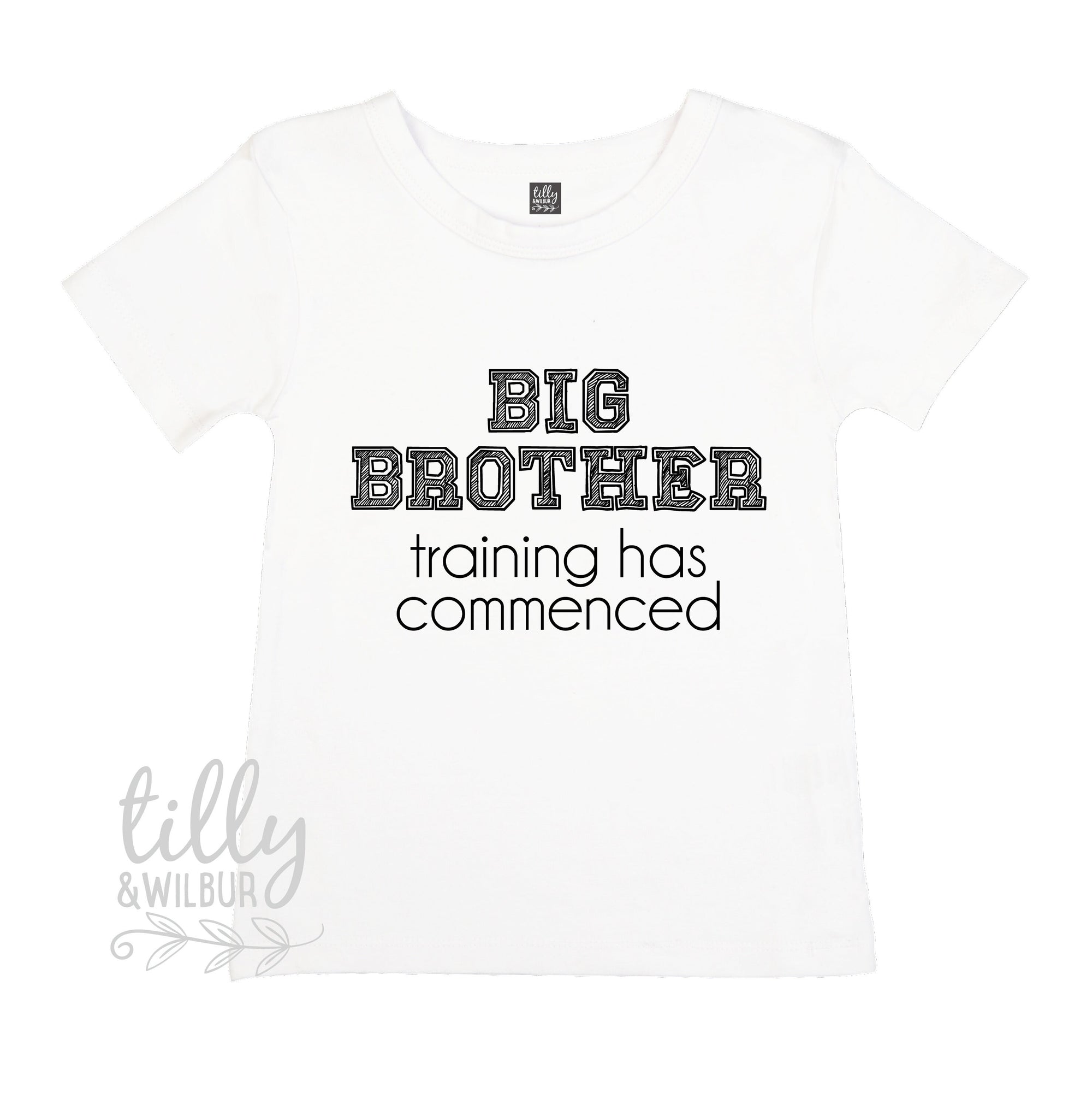 Promoted To Big Brother T-Shirt For Boys, Personalised Due Date, Big Brother Shirt, I'm Going To Be A Big Brother, Pregnancy Announcement