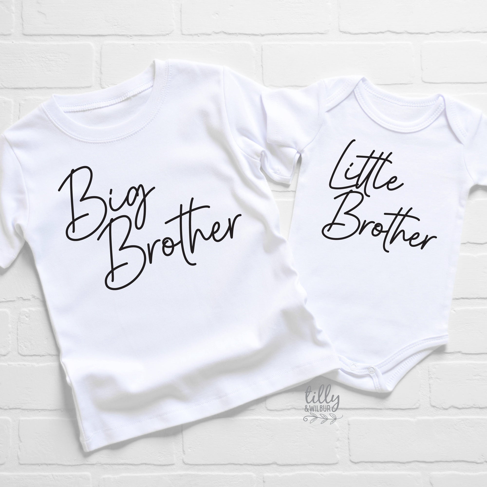 Big Brother Little Brother Matching Set, Big Bro Little Bro Set, Matching Brother Outfits, Matching Sibling Shirts, Pregnancy Announcement