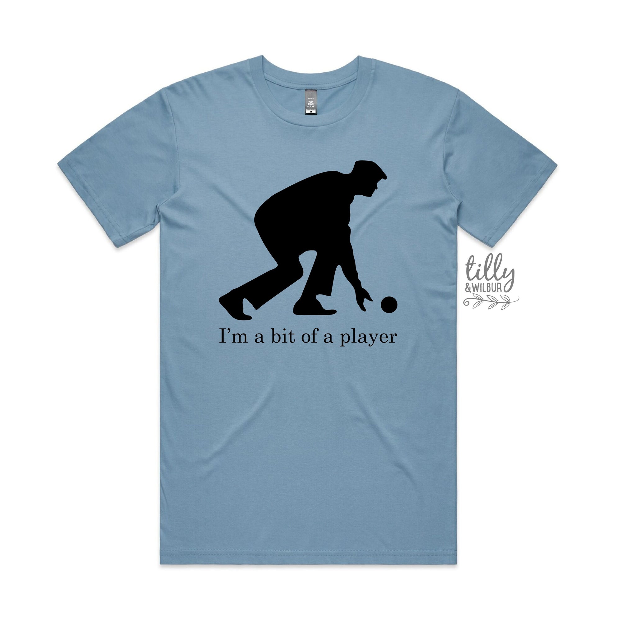 Lawn Bowls T-Shirt, I'm A Big Of A Player T-Shirt, Men's Lawn Bowls T-Shirt, Funny Lawn Bowls T-Shirt, Mens Gift, Mens Birthday, Lawn Bowler