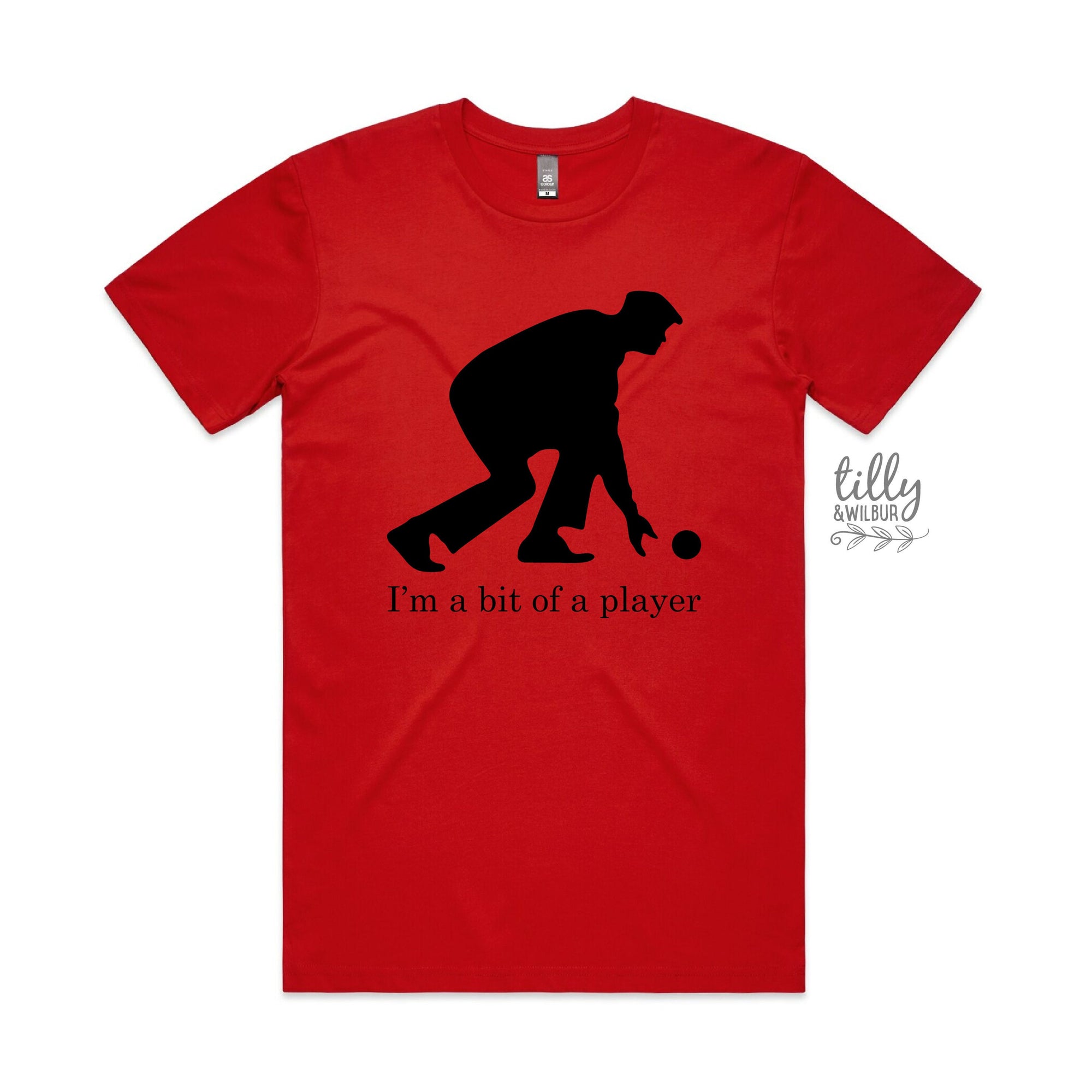 Lawn Bowls T-Shirt, I'm A Big Of A Player T-Shirt, Men's Lawn Bowls T-Shirt, Funny Lawn Bowls T-Shirt, Mens Gift, Mens Birthday, Lawn Bowler