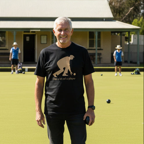 Lawn Bowls T-Shirt, I&#39;m A Big Of A Player T-Shirt, Men&#39;s Lawn Bowls T-Shirt, Funny Lawn Bowls T-Shirt, Mens Gift, Mens Birthday, Lawn Bowler