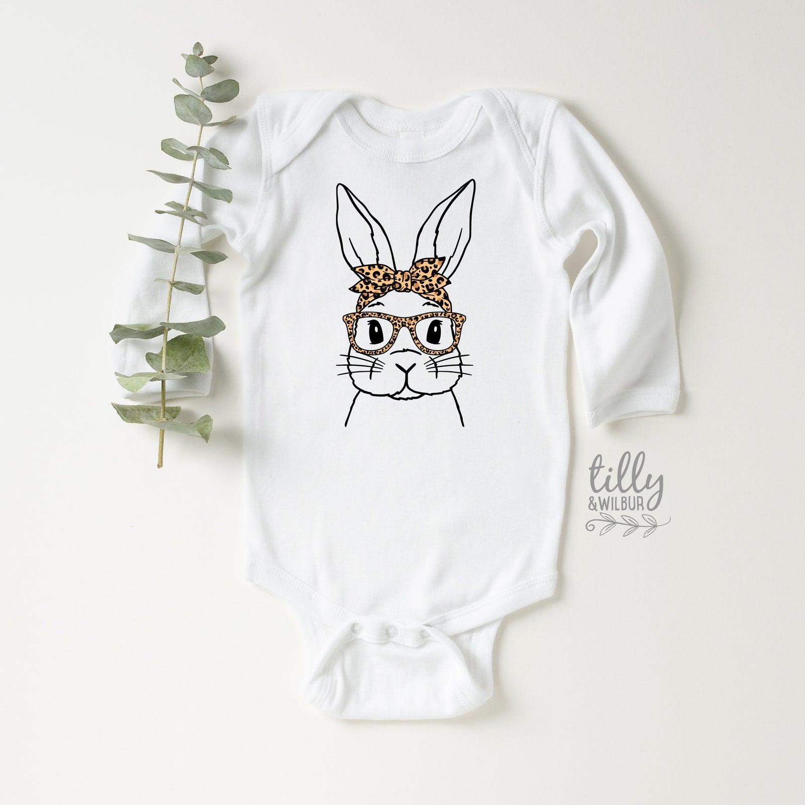 Easter Onesie, My 1st Easter Baby Bodysuit, First Easter Baby Bodysuit, Newborn Easter Gift, 1st Easter Outfit, Baby's 1st Easter, Leopard