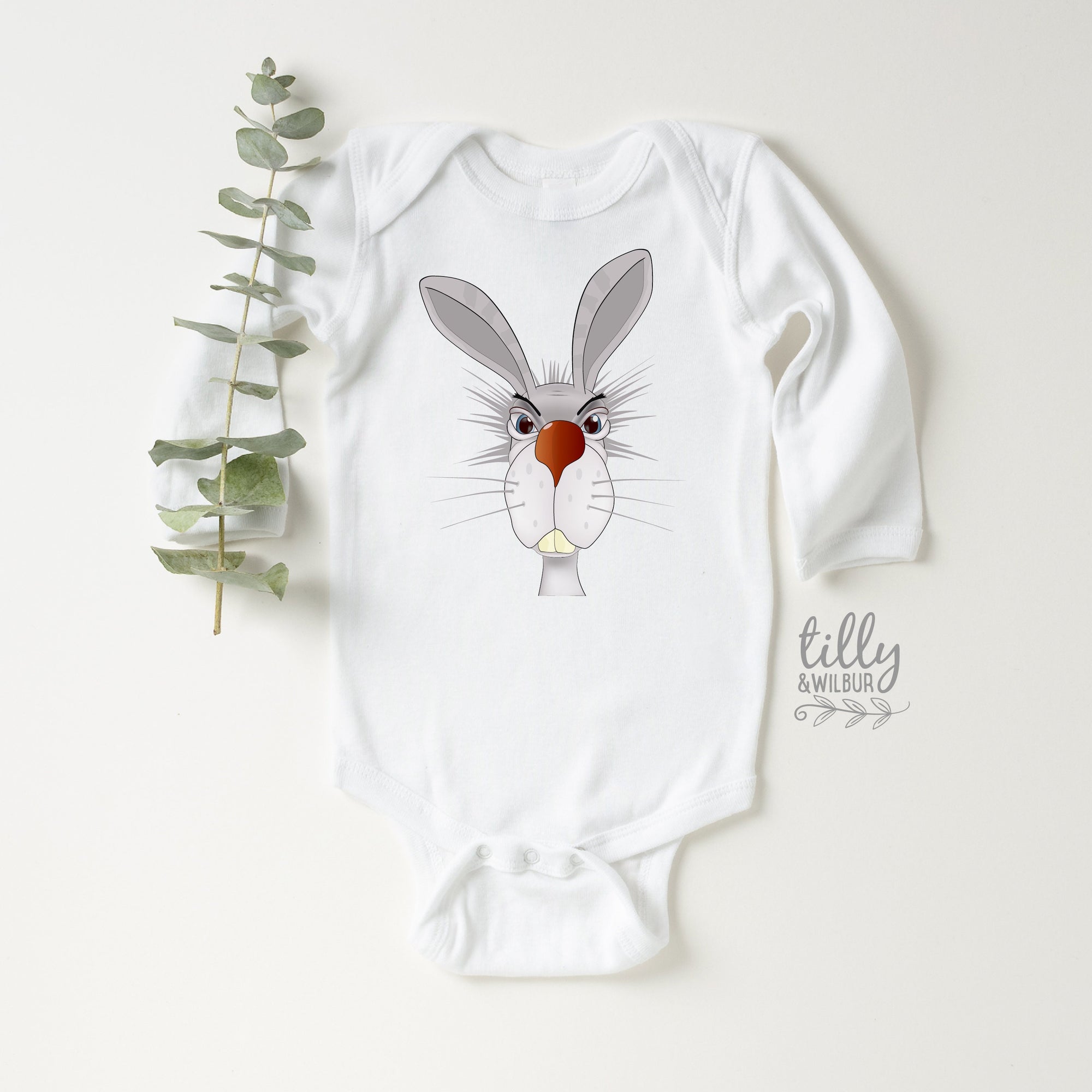 Easter Onesie, Rabbit Bodysuit, Funny Rabbit Design, Easter Gift, Boys Easter Gift, Girls Easter Gift, Easter Shirt, Hip Hop Easter Shirt