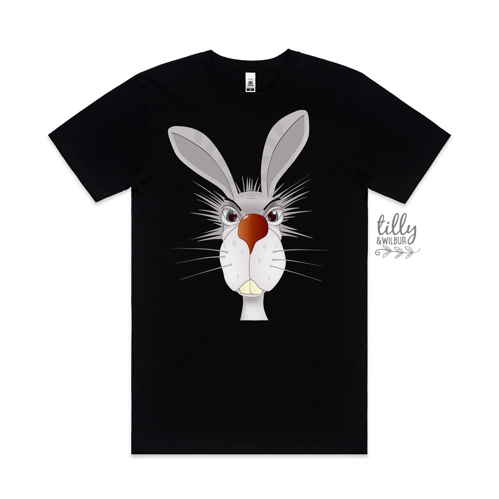Easter T-Shirt, Men's Easter T-Shirt, Rabbit Shirt, Easter T-Shirt, Dad Easter Gift, Men's Easter Shirt, Hip Hop Mens Clothing,  Bunny Shirt