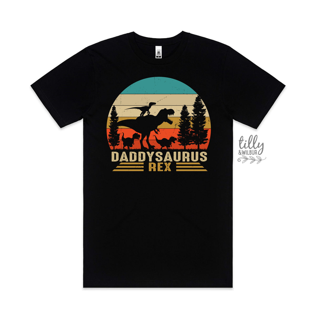 Daddysaurus Rex T-Shirt, Daddy T-Shirt, Father&#39;s Day Gift, Pregnancy Announcement To Husband, Daddy Dinosaur T-Shirt, Father&#39;s Day T-Shirt