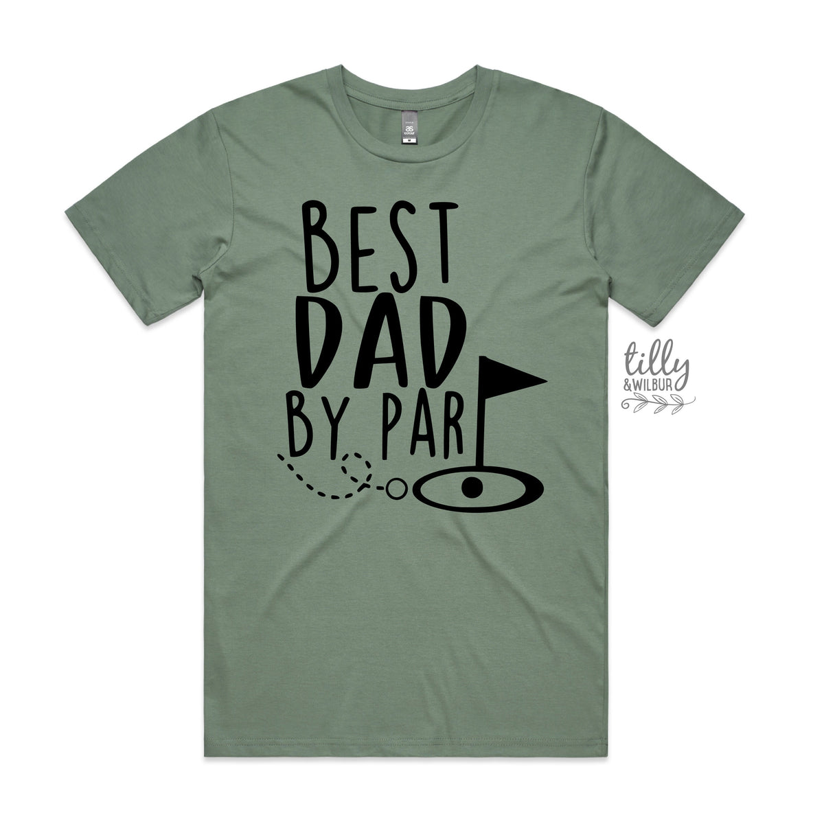 Golf T-Shirt, Dad T-Shirt, Best Dad By Par T-Shirt, Greatest Dad By Far T-Shirt, Birthday Gift For Men, Golf Gift, Father&#39;s Day Gift, Golfer