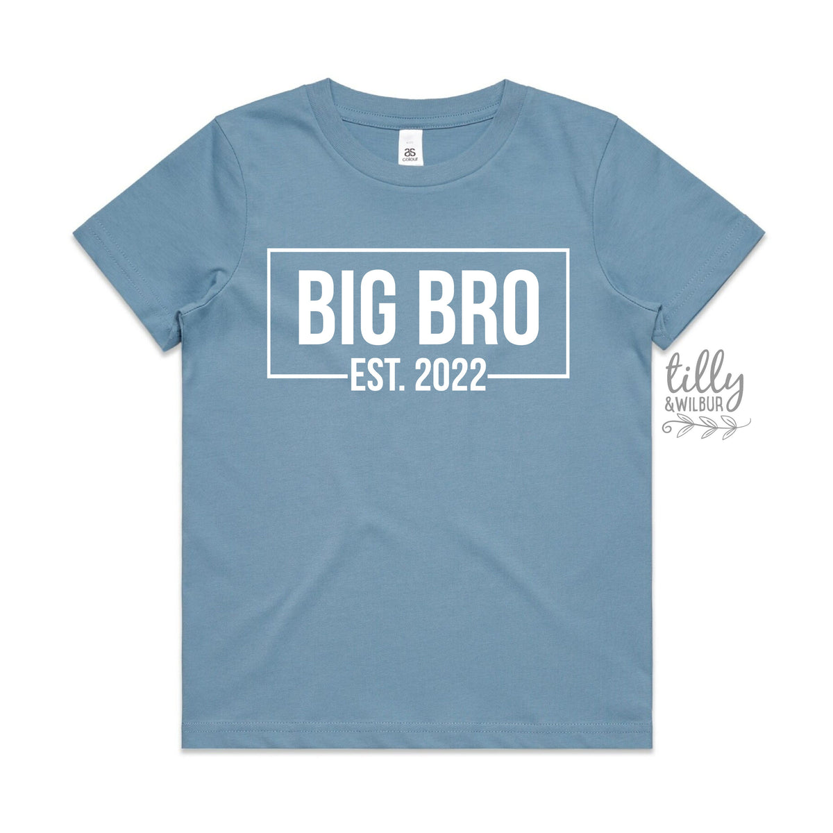 Big Brother T-Shirt, Big Bro Est, Promoted To Big Brother T-Shirt, Personalised Date, I&#39;m Going To Be A Big Brother, Pregnancy Announcement