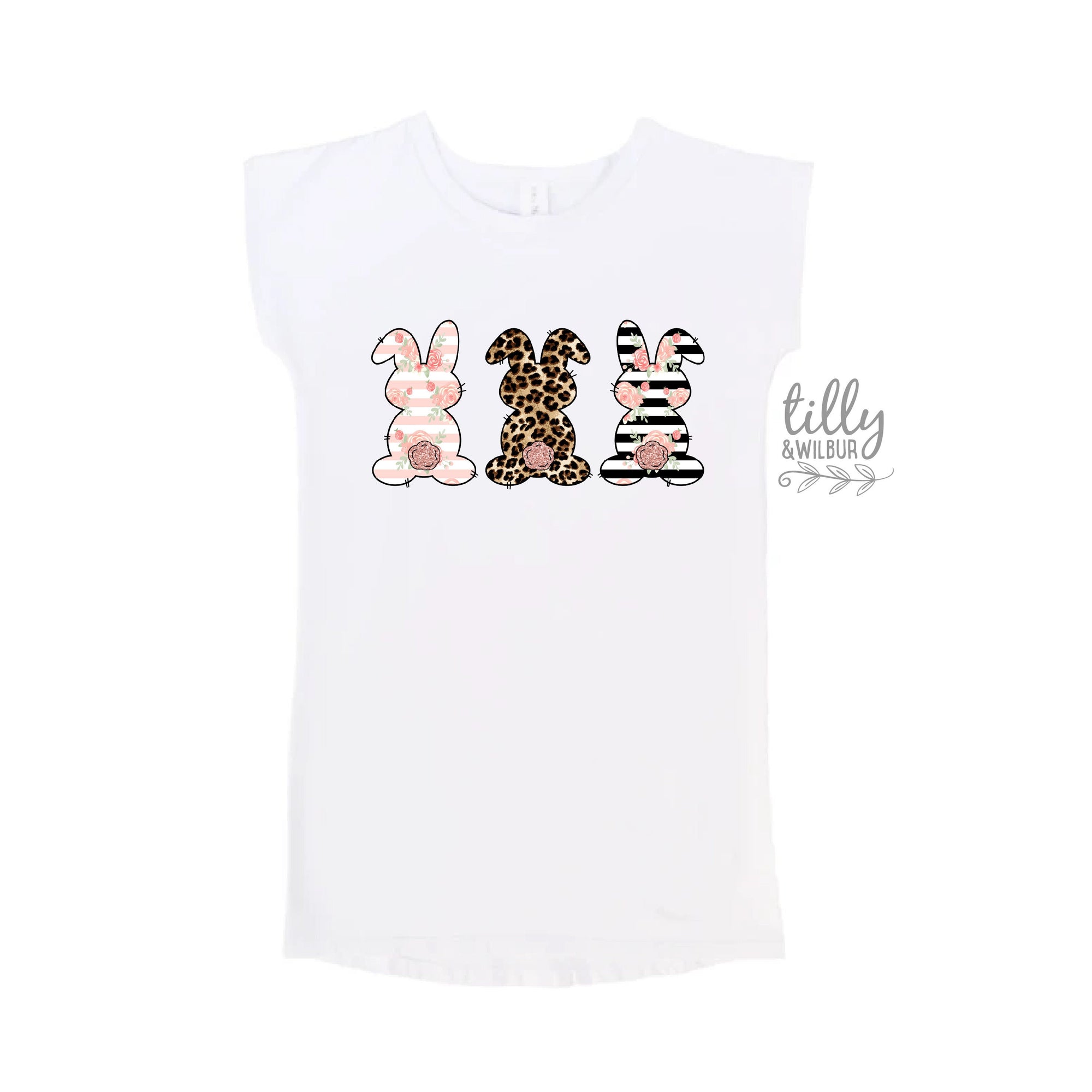 Easter Girl's T-Shirt Dress, Easter Kid's T-Shirt, Easter Shirt, Kids Easter, Rabbit Shirt, Bunny T-Shirt, Easter Bunny Shirt, Easter Gift
