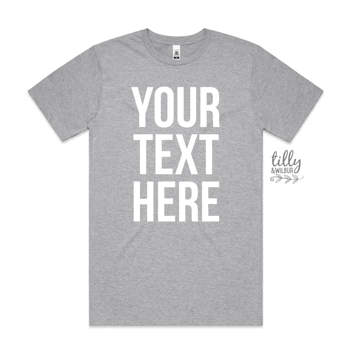 Your Text Here Men's T-Shirt, Design Your Own T-Shirt, Custom Text Here T-Shirt, Custom Men's T-Shirt, Custom T-Shirt, Personalised T-Shirt