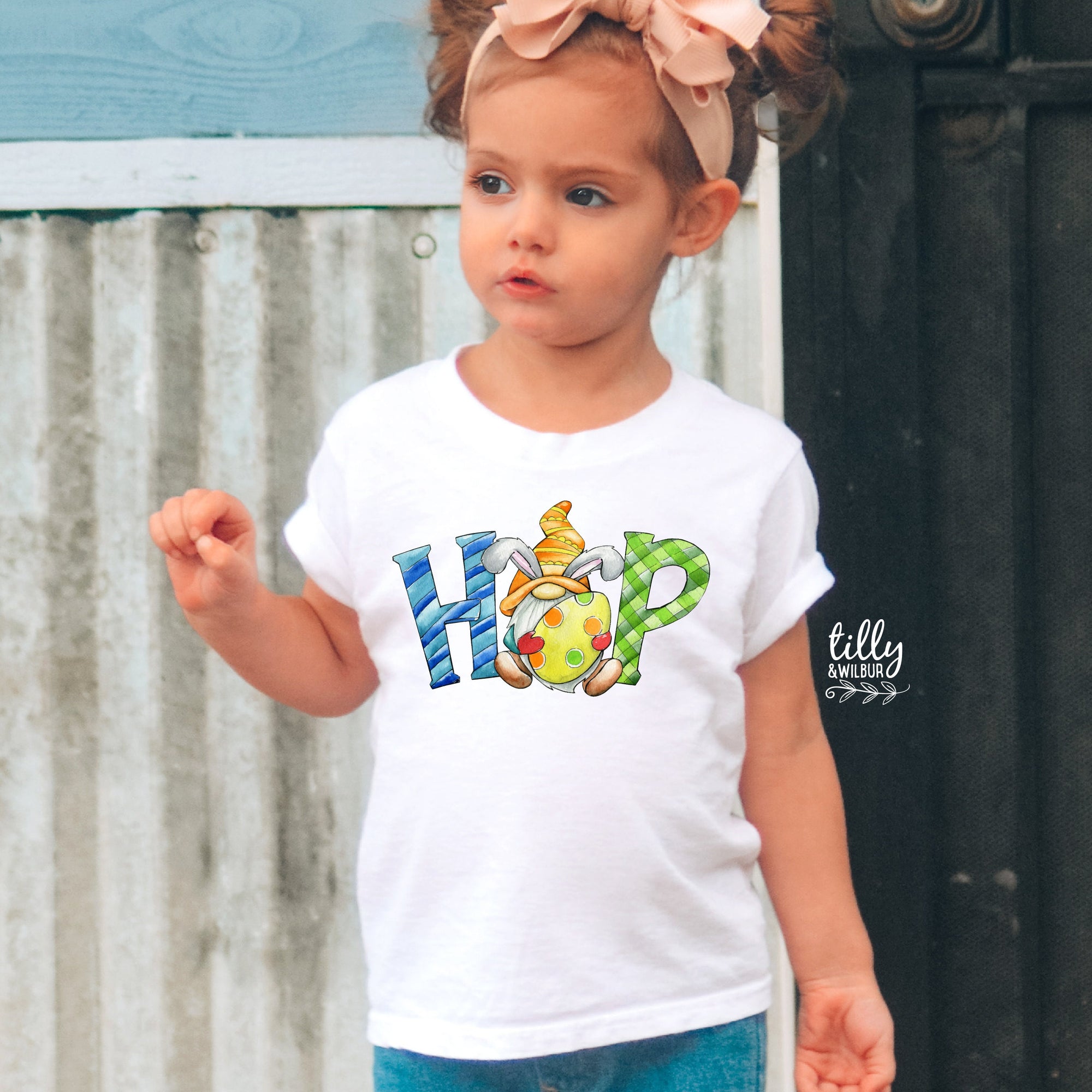 Easter T-Shirt, Gnome T-Shirt, Easter Gnomes T-Shirt, Hop Easter T-Shirt, Girls Easter Gift, Easter Gift, Easter Shirt, Hip Hop Easter Shirt