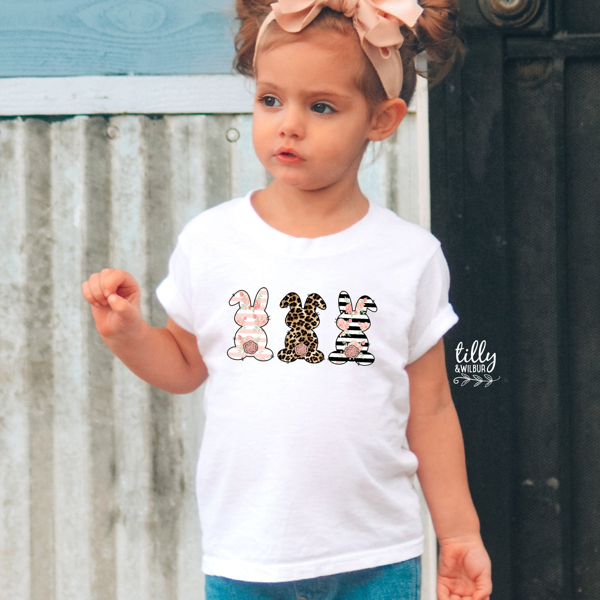 Easter Girl's T-Shirt, Easter Kid's T-Shirt, Easter Shirt, Easter Kids Outfit, Rabbit Shirt, Bunny T-Shirt, Easter Bunny Shirt, Easter Gift
