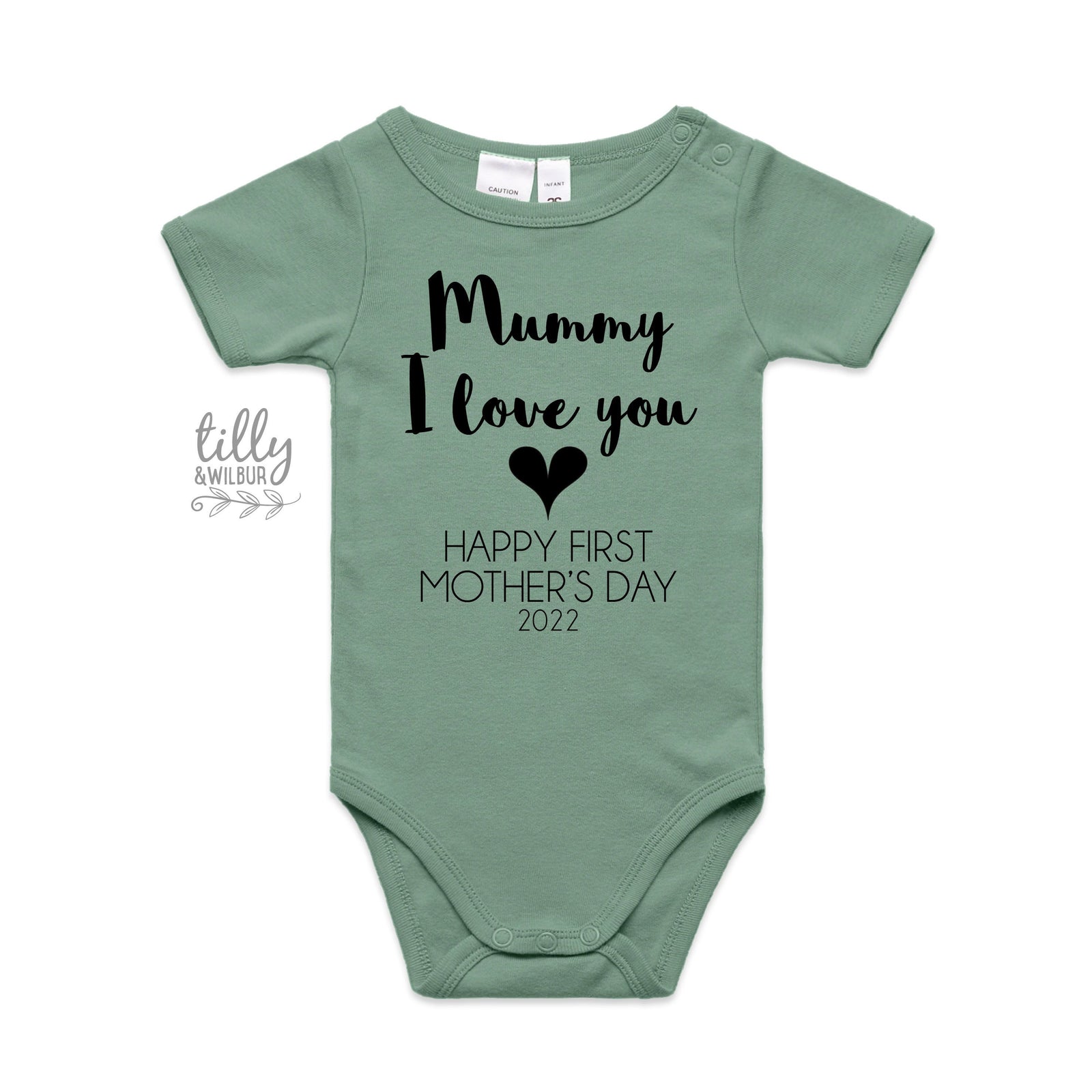 Mummy I Love You Happy First Mother's Day 2022, 1st Mother's Day Gift, First Mother's Day, 1st Time Mum, Mothers Day Outfit, Mum Gift, Mummy