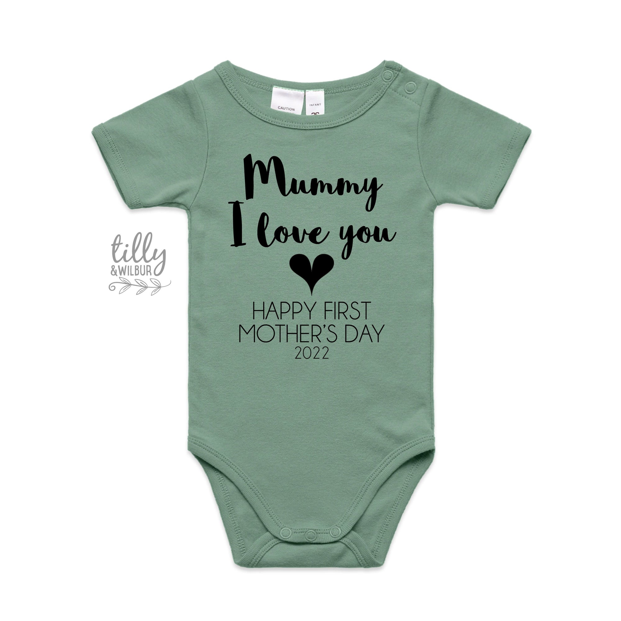 Mummy I Love You Happy First Mother's Day 2022, 1st Mother's Day Gift, First Mother's Day, 1st Time Mum, Mothers Day Outfit, Mum Gift, Mummy