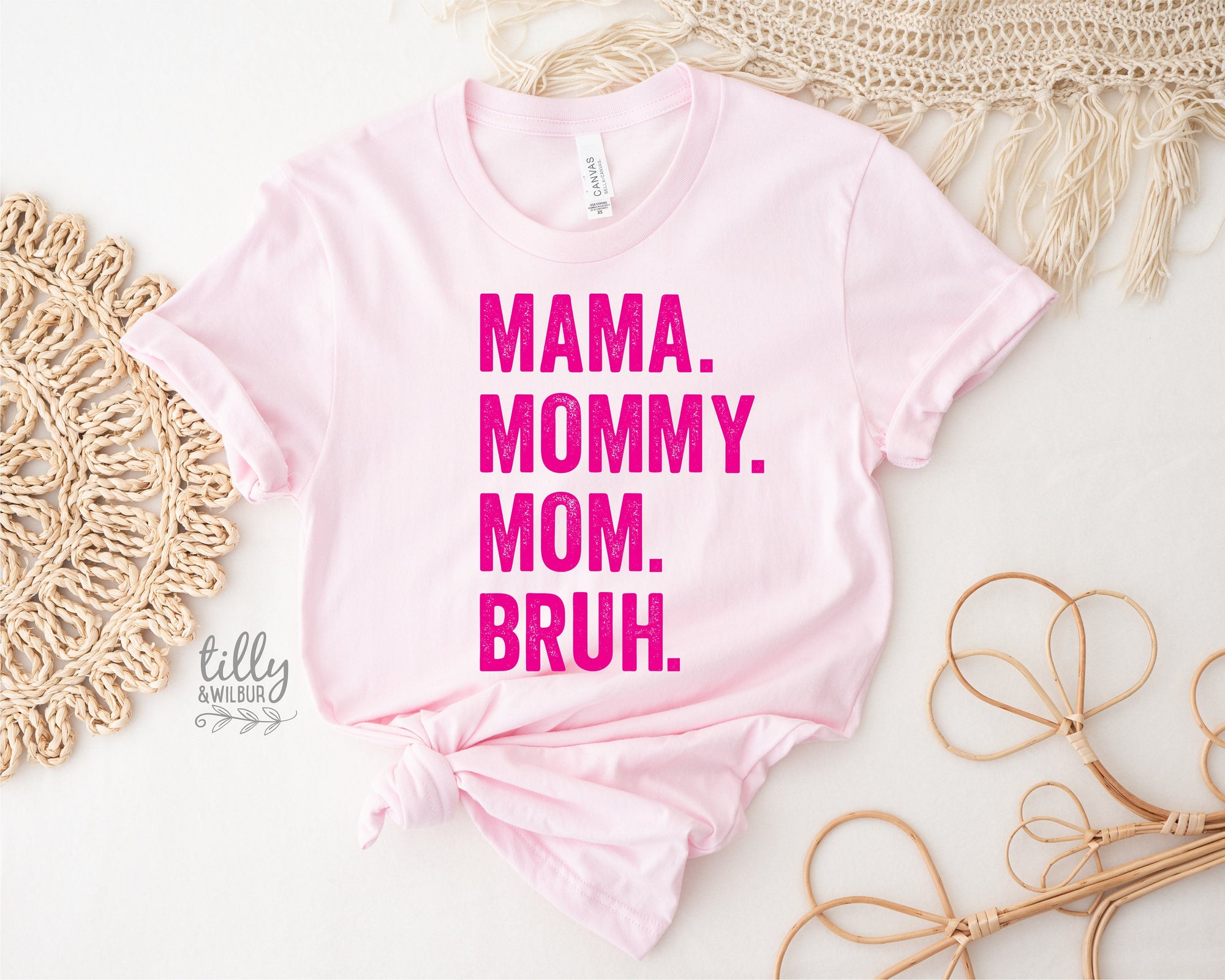Mama Mommy Mom Bruh T-Shirt, Funny Mum T-Shirt, Navy Mother's Day T-Shirt, Motherhood Tee, Mothers Day Gift, Gift For Mom, Mama T-Shirt
