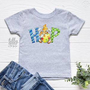 Easter T-Shirt, Gnome T-Shirt, Easter Gnomes T-Shirt, Hop Easter T-Shirt, Boys Easter Gift, Easter Gift, Easter Shirt, Hip Hop Easter Shirt