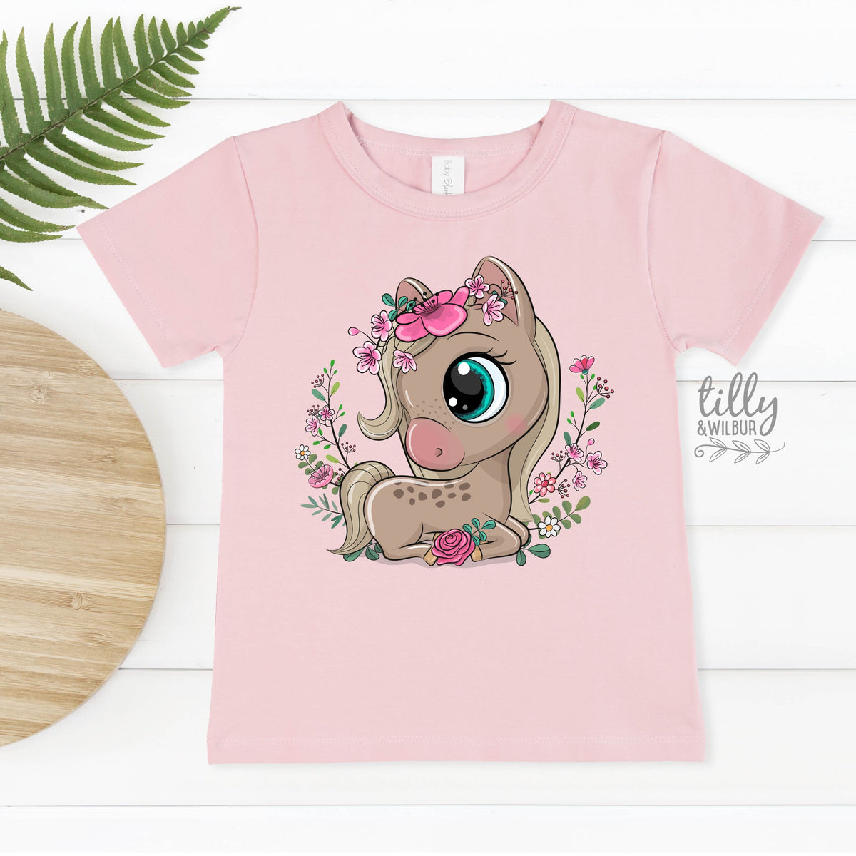 Horse T-Shirt, Girl's Horse T-Shirt, Equestrian Gift, Horse Riding T-Shirt, Just A Girl Who Loves Horses, Birthday Gift For Girl, Pony Club