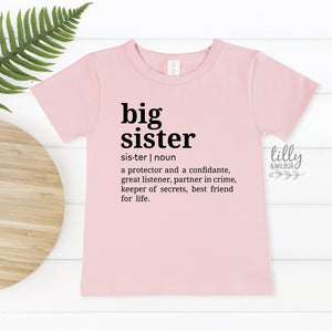 Big Sister T-Shirt, Big Sister Announcement, Promoted to Big Sister TShirt, Pregnancy Announcement Shirt, I'm Going To Be A Big Sister Shirt