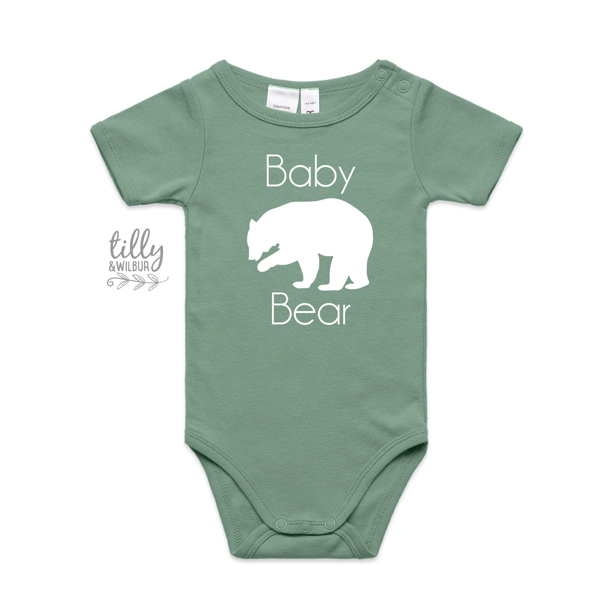 Baby Bear Bodysuit, Add To Matching Set For Growing Bub, Matching Mother&#39;s Day Bodysuit, Matching Father&#39;s Day Bodysuit, Matching Family