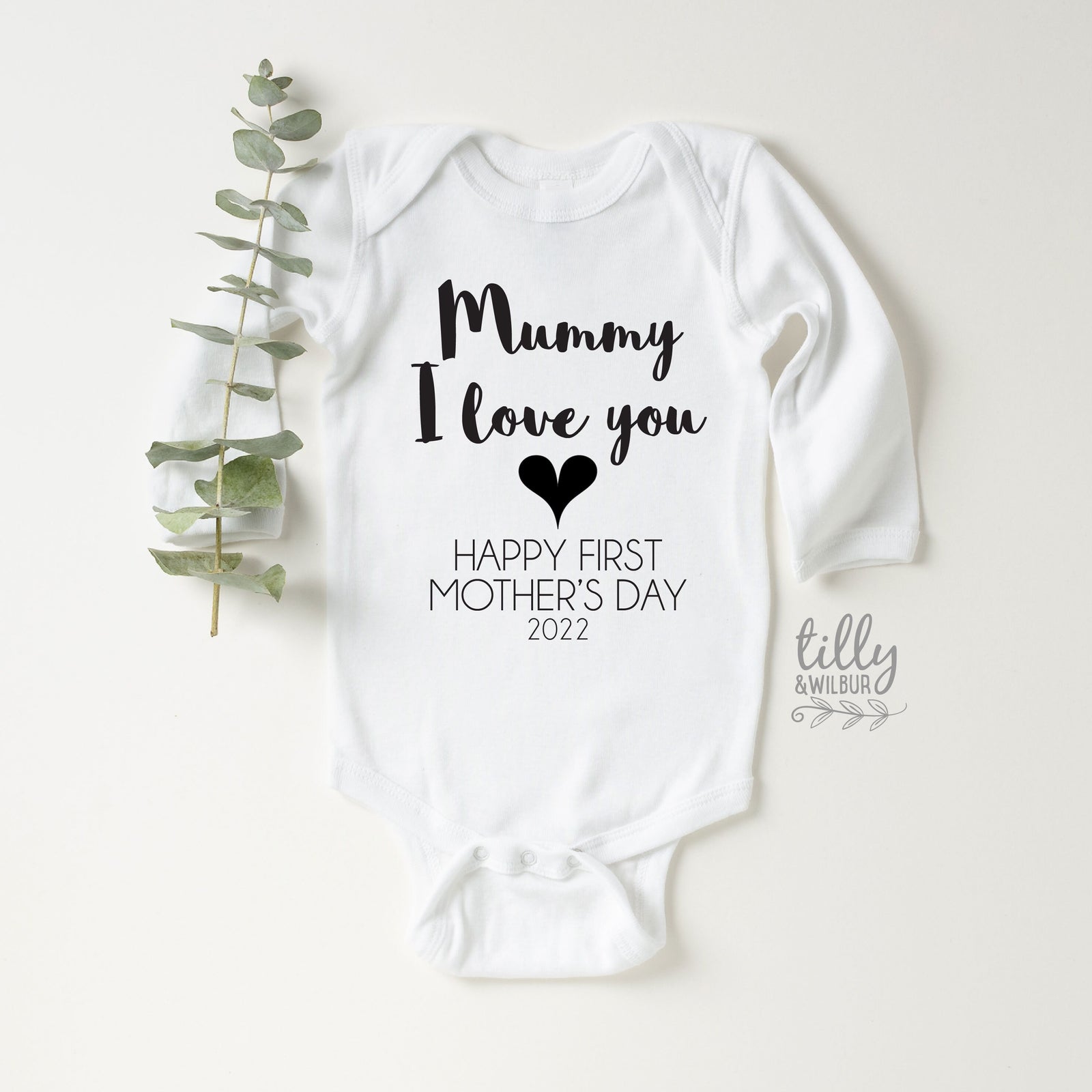 Mummy I Love You Happy First Mother's Day 2022, 1st Mother's Day Gift, First Mother's Day, 1st Time Mum, Mothers Day Outfit, Mum Gift, Mummy