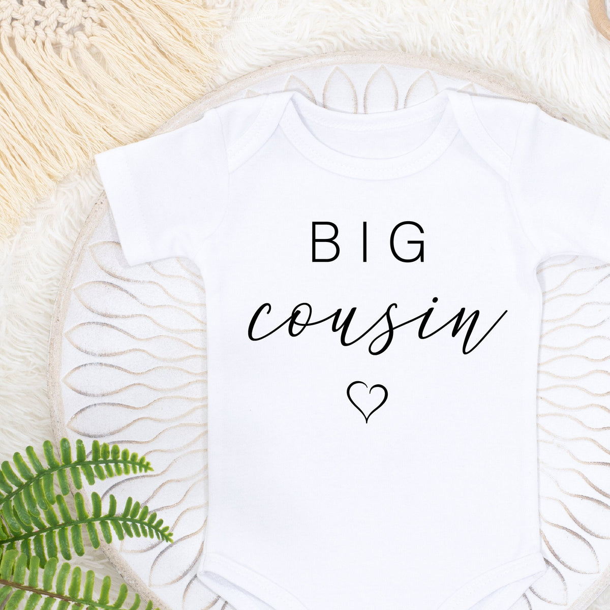 Big Cousin Onesie, Big Cousin Bodysuit, Match With Little Cousin Baby Onesies®, Pregnancy Announcement Bodysuit, Newborn Gift, New Cousin