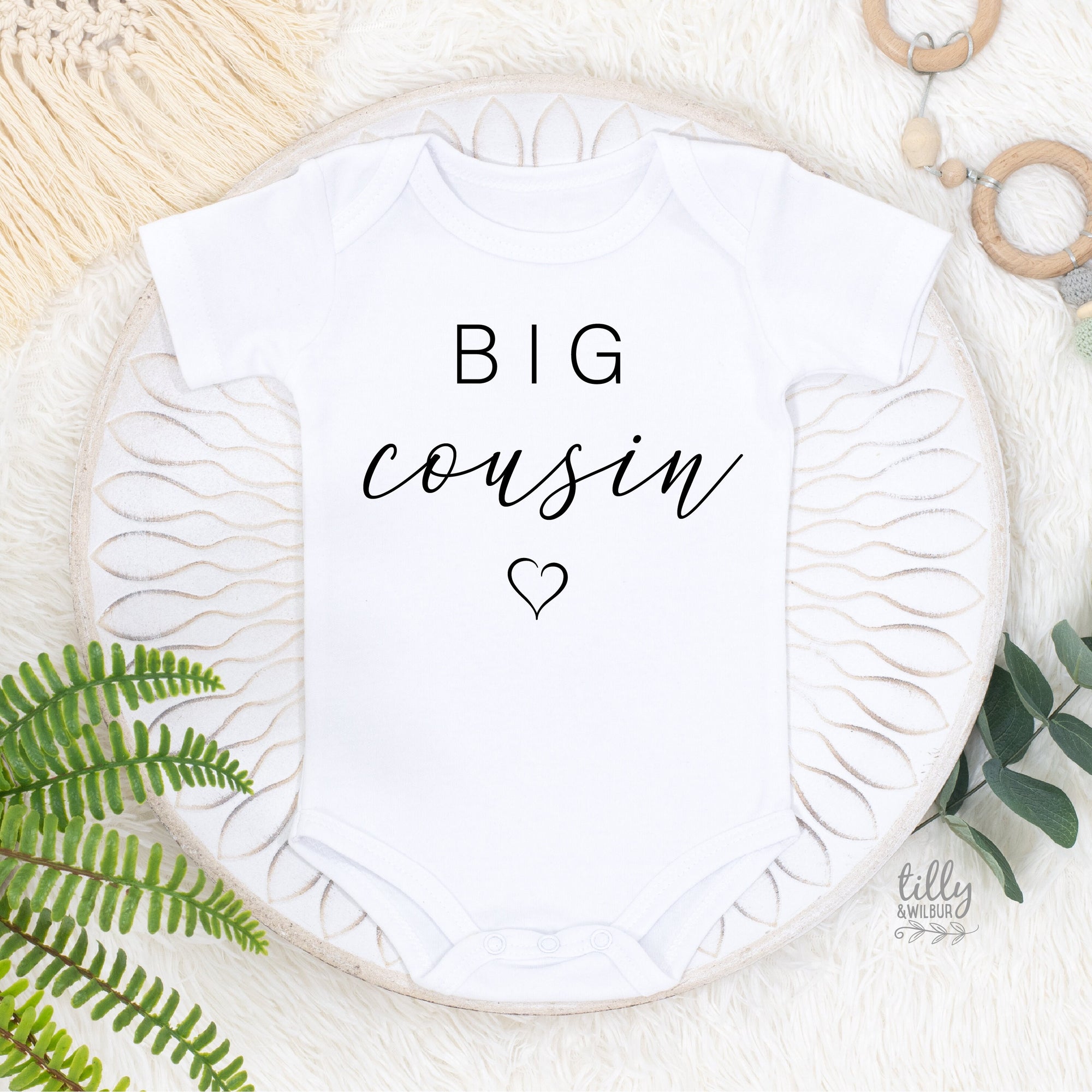 Big Cousin Onesie, Big Cousin Bodysuit, Match With Little Cousin Baby Onesies®, Pregnancy Announcement Bodysuit, Newborn Gift, New Cousin