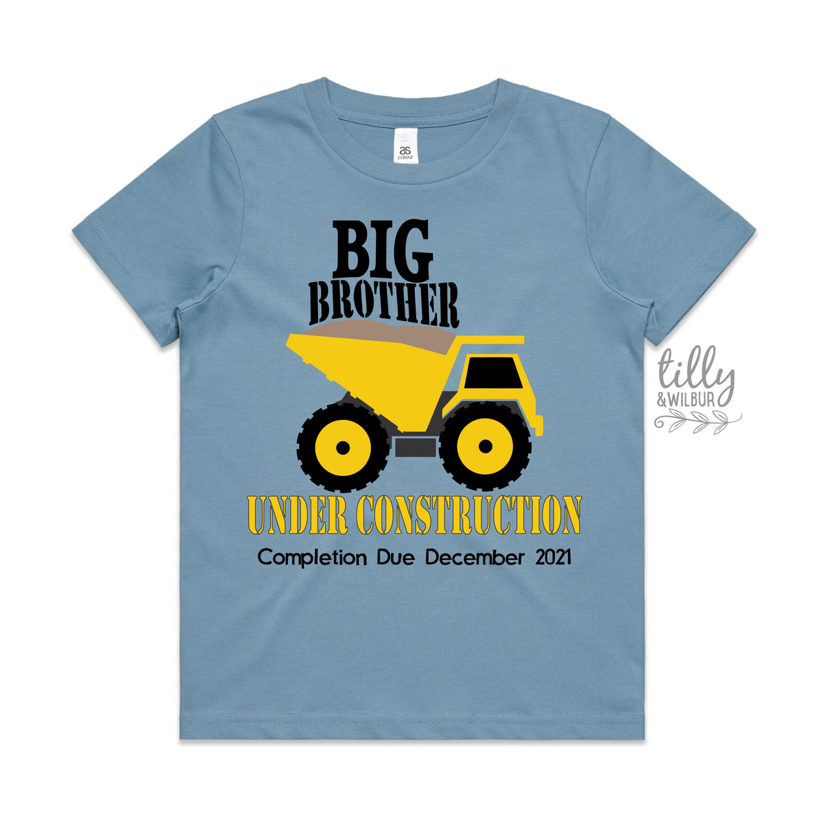 Big Brother T-Shirt, Big Brother Under Construction T-Shirt, Promoted To Big Brother, I&#39;m Going To Be A Big Brother, Pregnancy Announcement