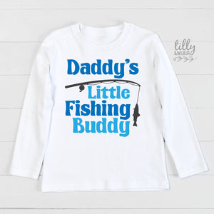 Fishing T-Shirt, Daddy's Little Fishing Buddy T-Shirt, Future Fisherman T-Shirt, Little Fishing Buddy, Fishing With Dad, Fishing Gift