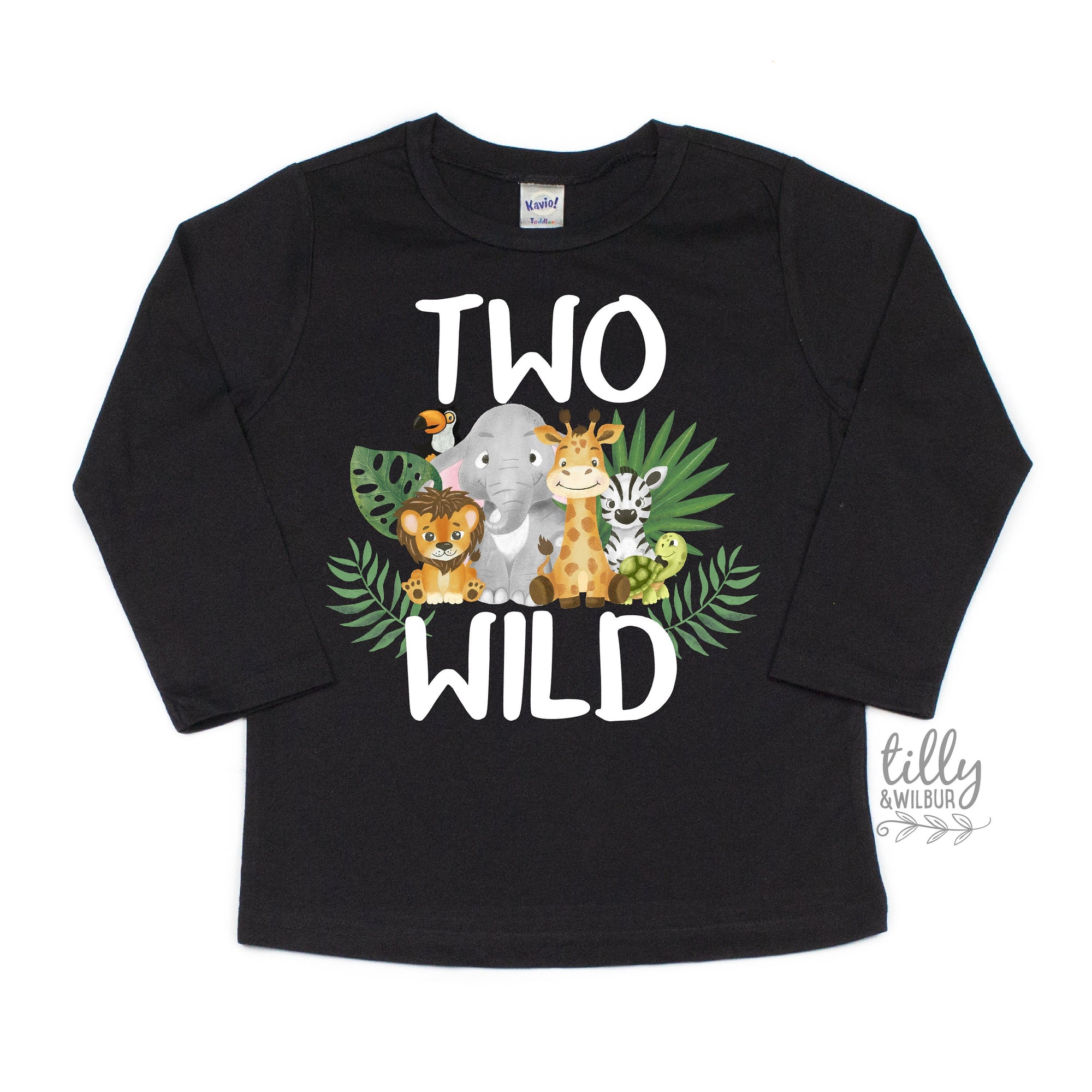 Two Birthday T-Shirt, Two Wild T-Shirt, Safari Animal 2nd Birthday T-Shirt, Custom Birthday T-Shirt, Safari Birthday, Jungle Animal Theme
