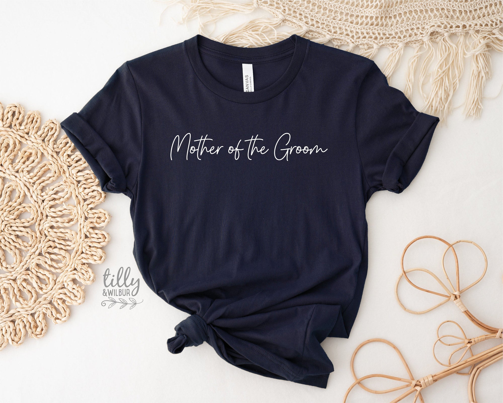 Mother Of The Groom T-Shirt, Bride Tribe T-Shirt, Bridesmaids T-Shirt, Matching Bridal Party Gifts, Wedding Gift, Hens Party Shirts, Groom