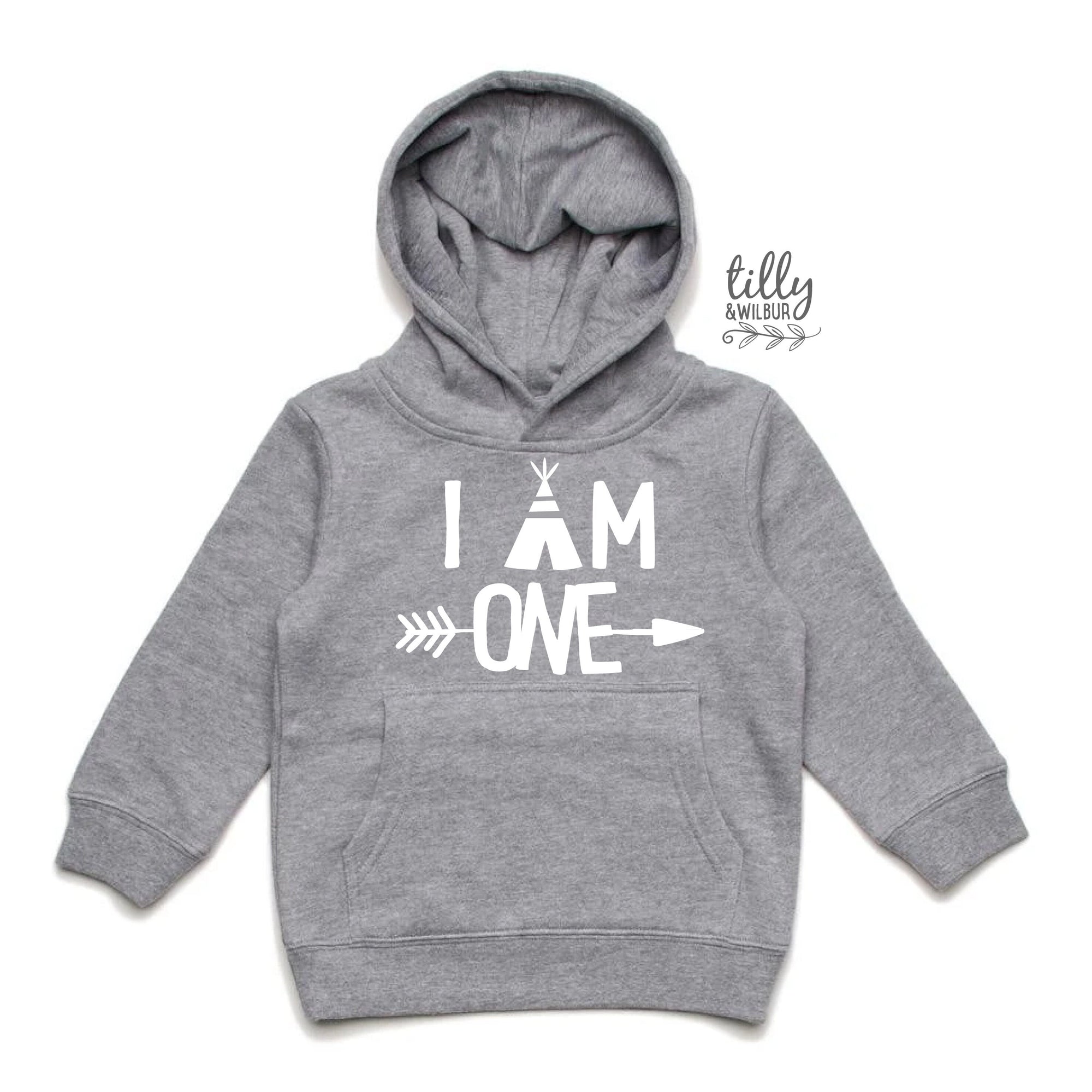 I Am One Hoodie, 1st Birthday Jumper, 1st Birthday Sweatshirt, 1st Birthday Gift, First Birthday, Cake Smash Outfit, Winter Birthday, Boho