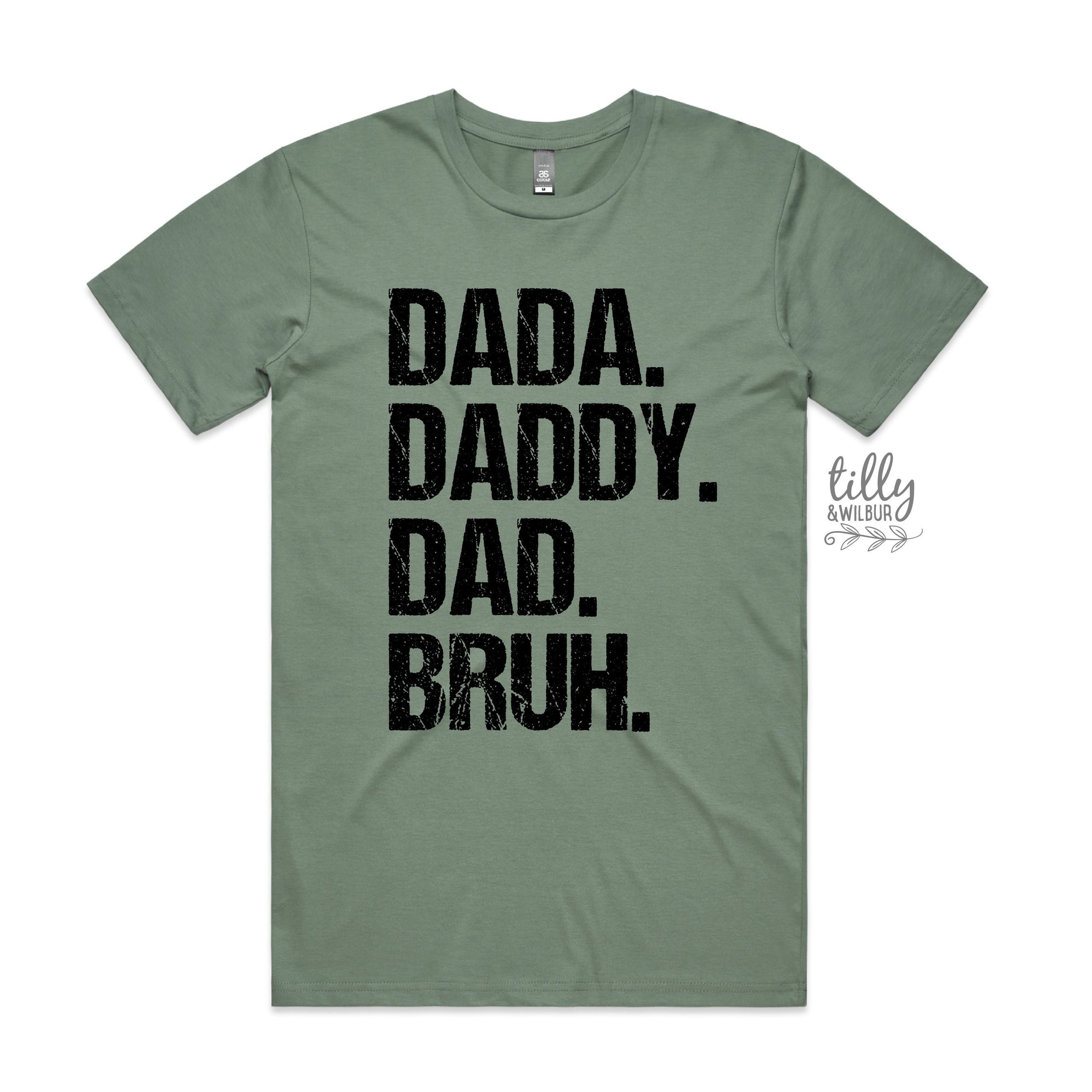 Dada Daddy Dad Bruh T-Shirt, Dad T-Shirt, Funny Dad Shirt, Funny Dad T-Shirt, Father's Day Gift, Teenager Gift To Dad, Funny Father's Day