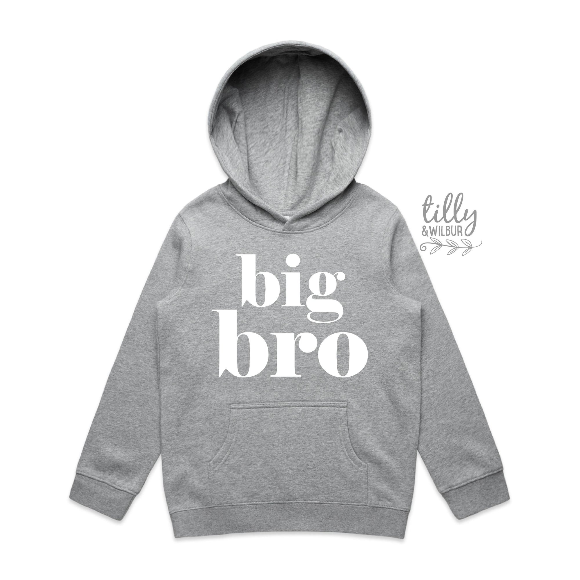 Big Bro Hoodie, Promoted To Big Brother Jumper, Big Brother Sweatshirt, I'm Going To Be A Big Brother, Pregnancy Announcement T-Shirt, Bro